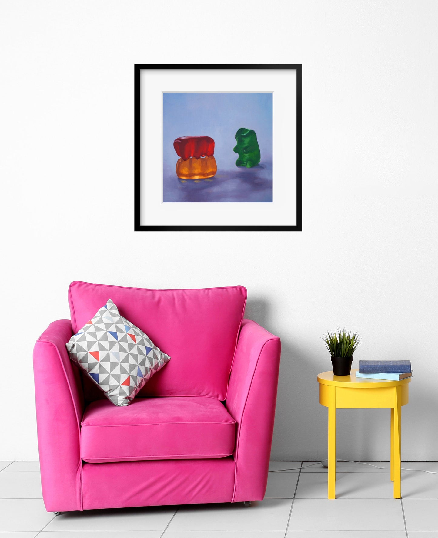 Gummy Bear Voyeur - Art Print