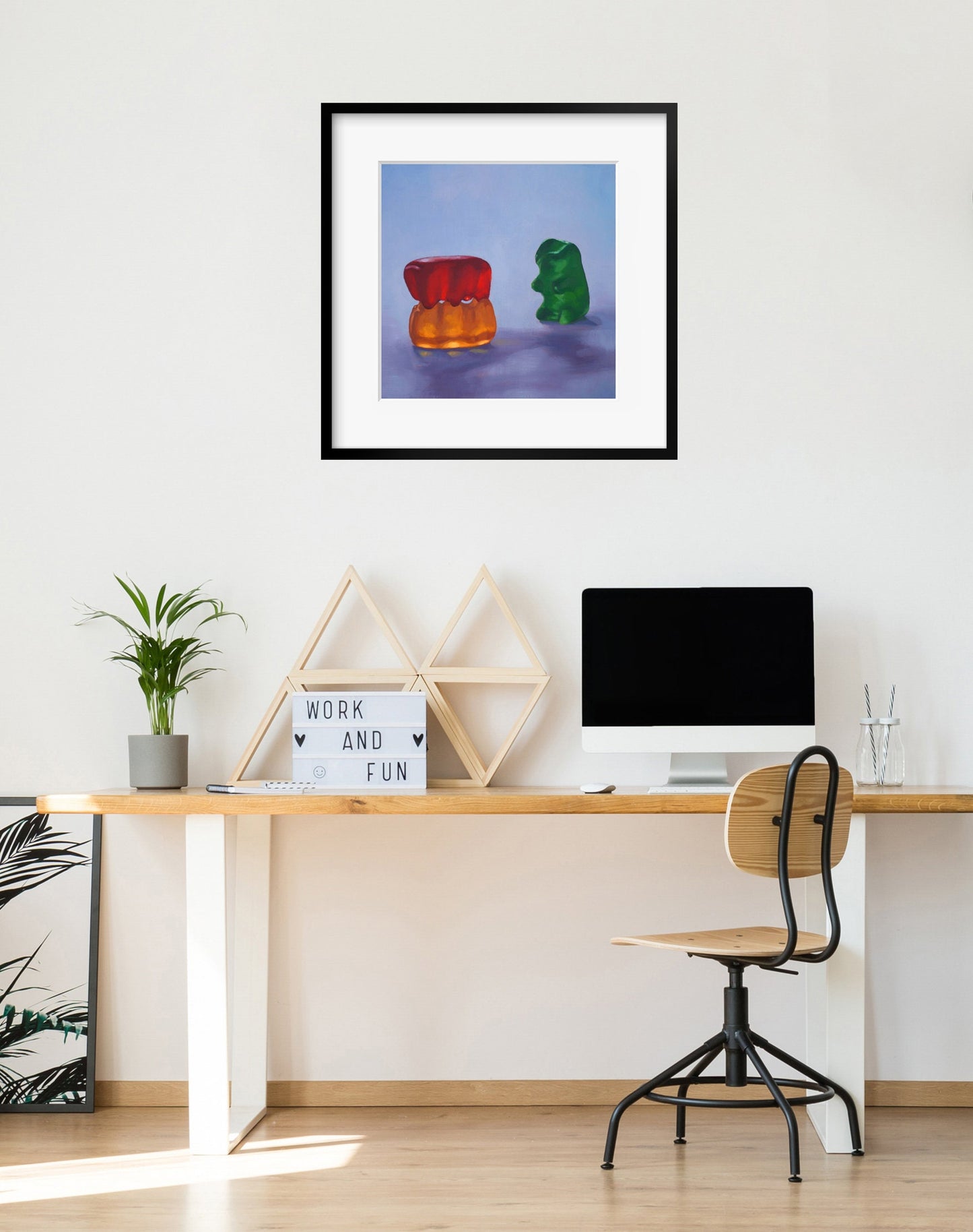 Gummy Bear Voyeur - Art Print