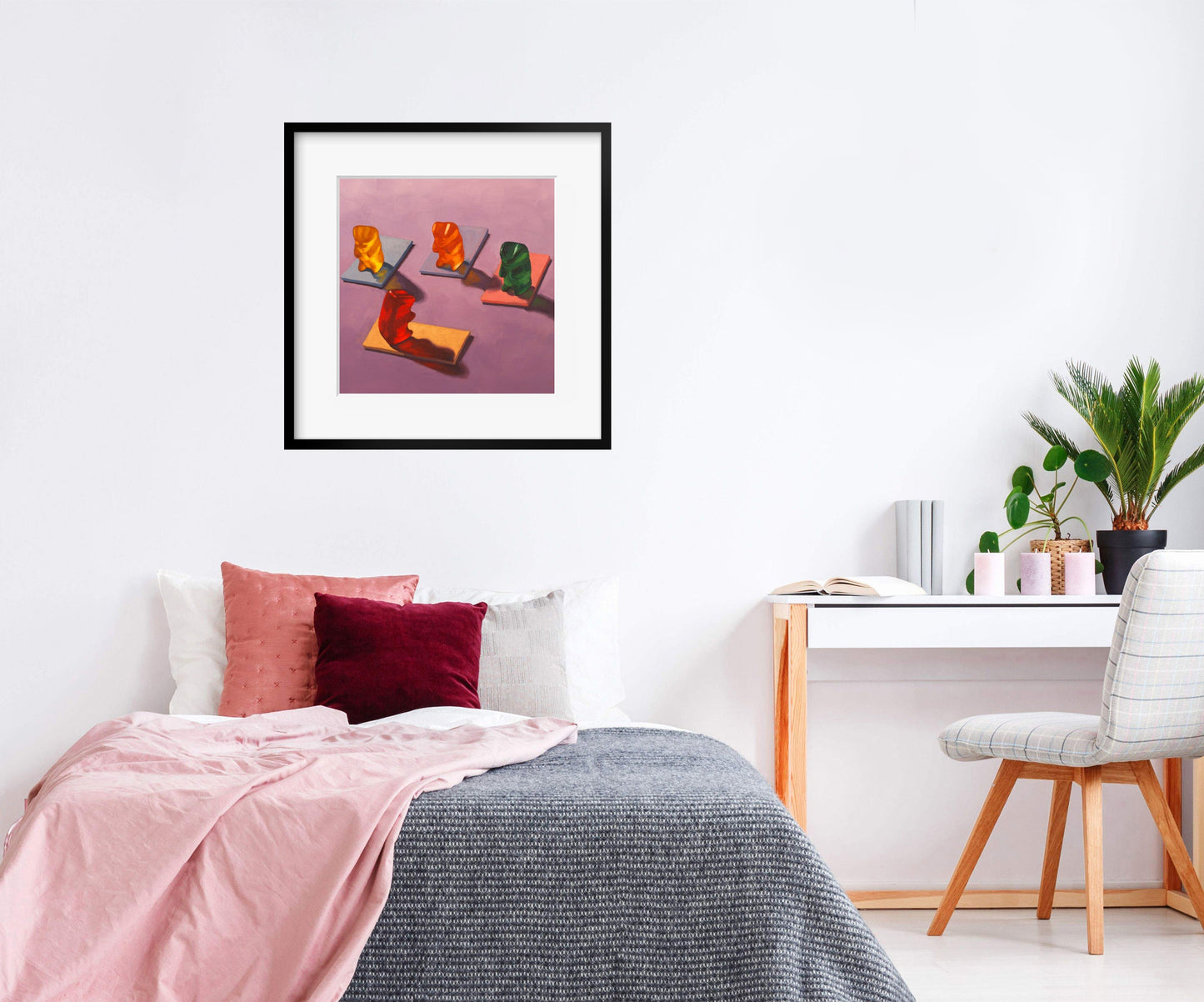 Gummy Bear Yoga - Art print