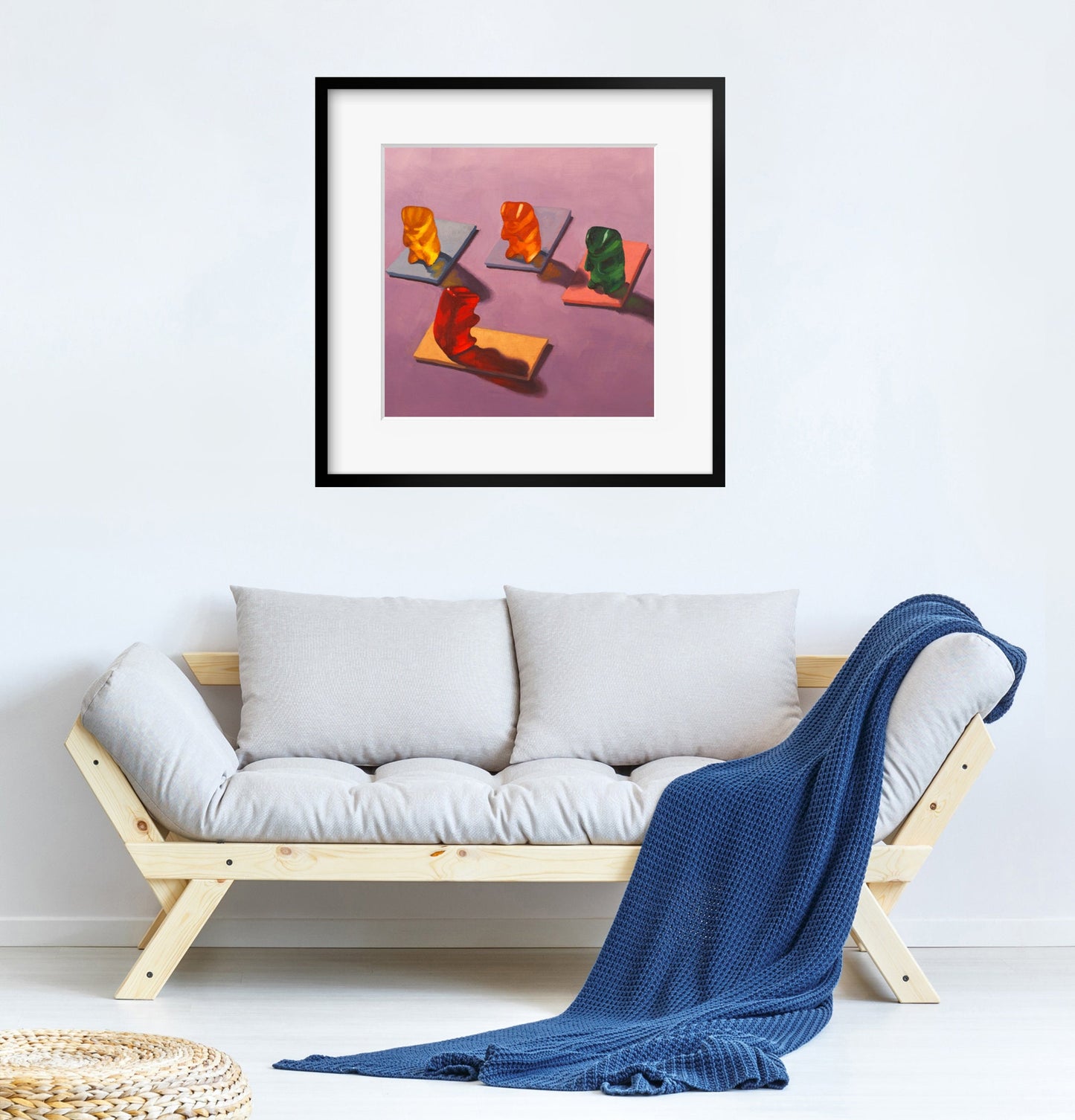 Gummy Bear Yoga - Art print
