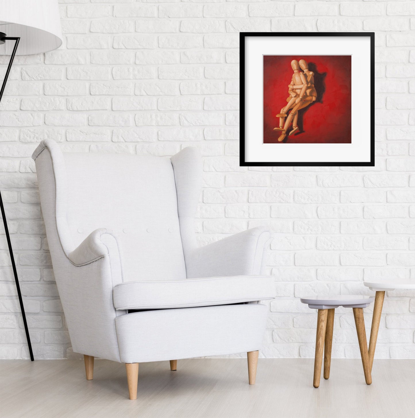 Mannequin Spooning - Art Print