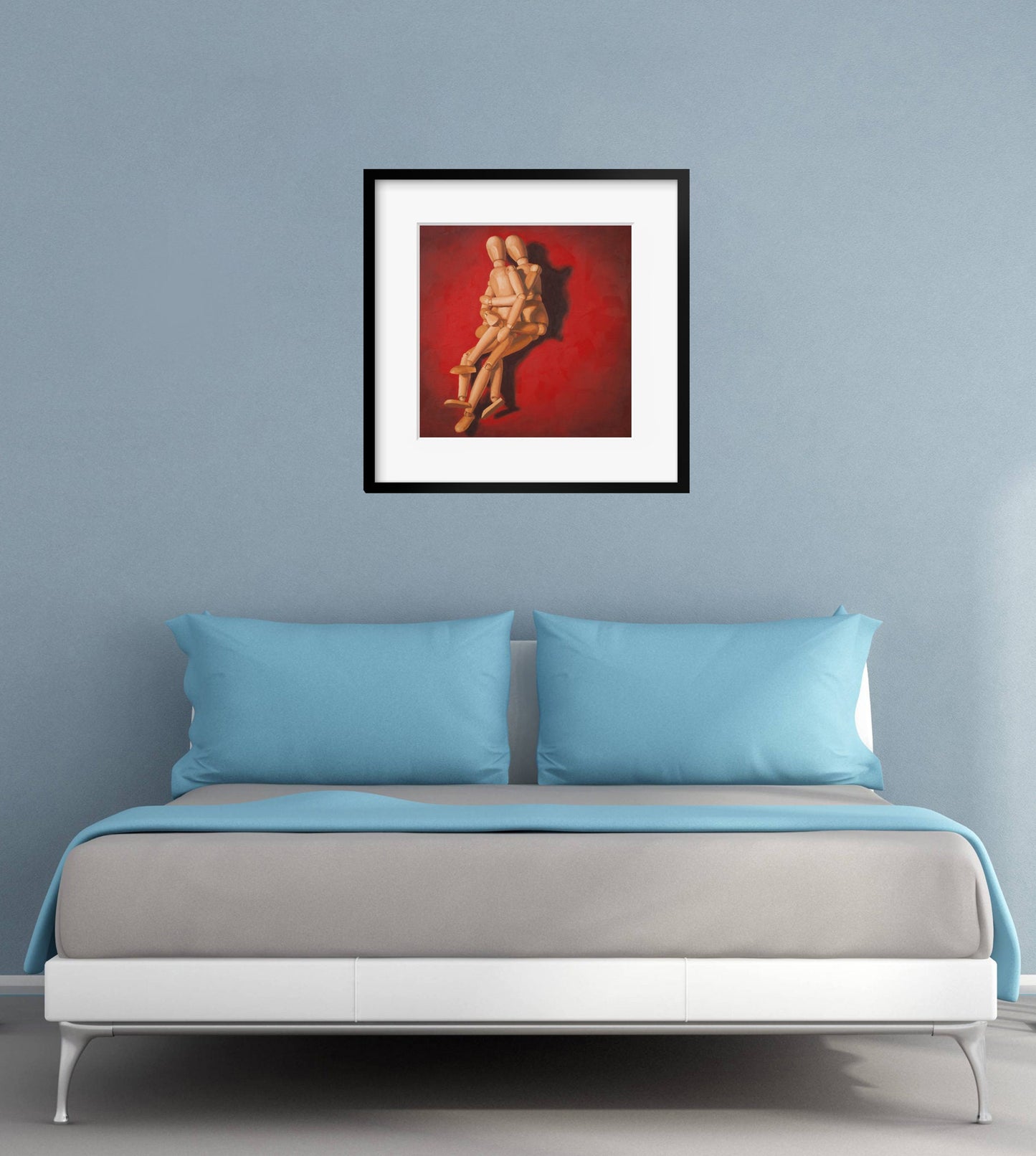 Mannequin Spooning - Art Print