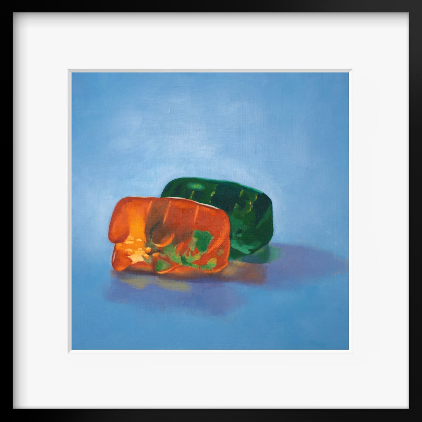 Gummy Bear Spooning - Art print