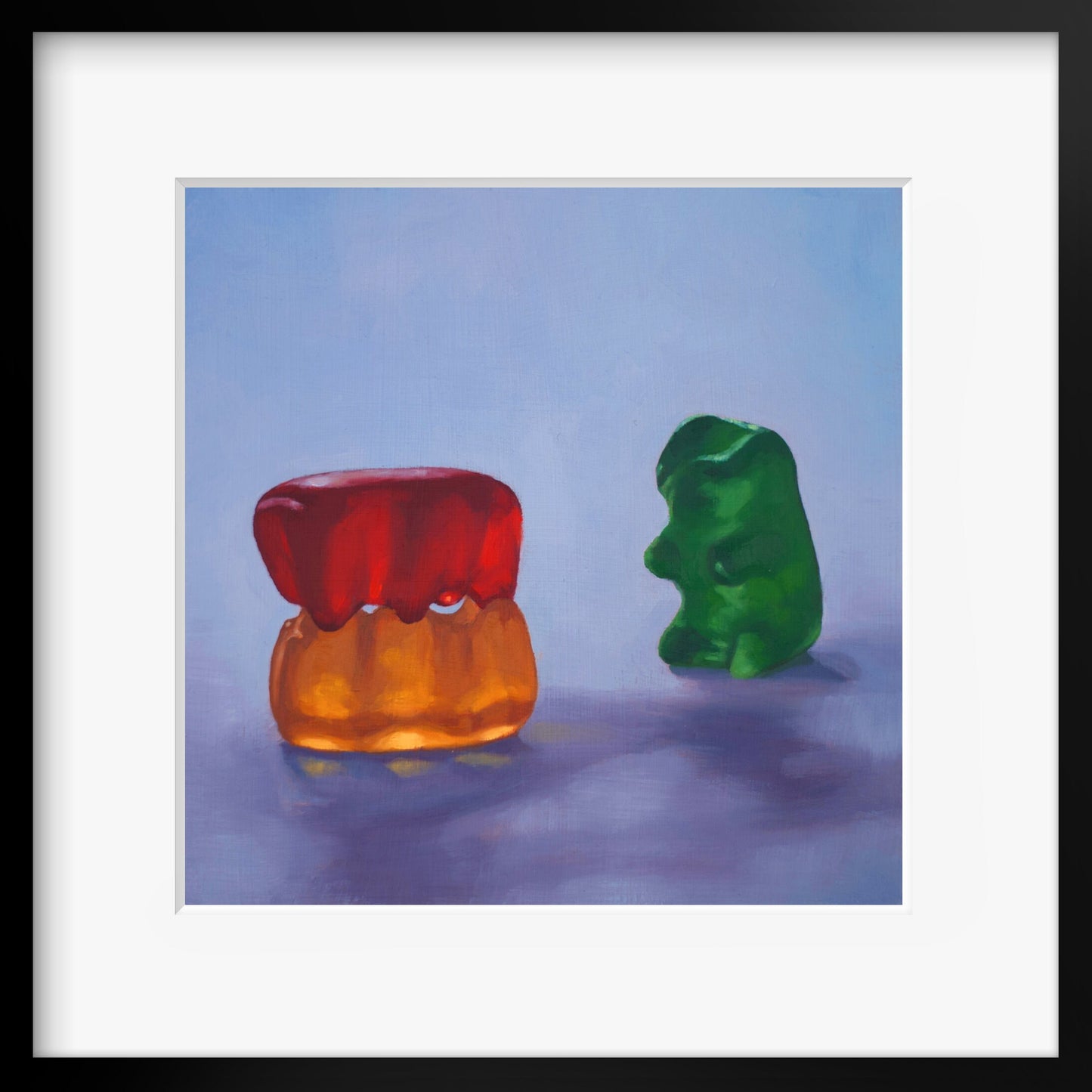 Gummy Bear Voyeur - Art Print
