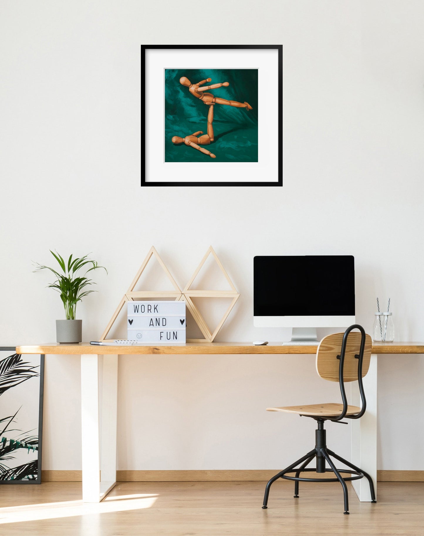 Mannequin Gymnastics - Art Print