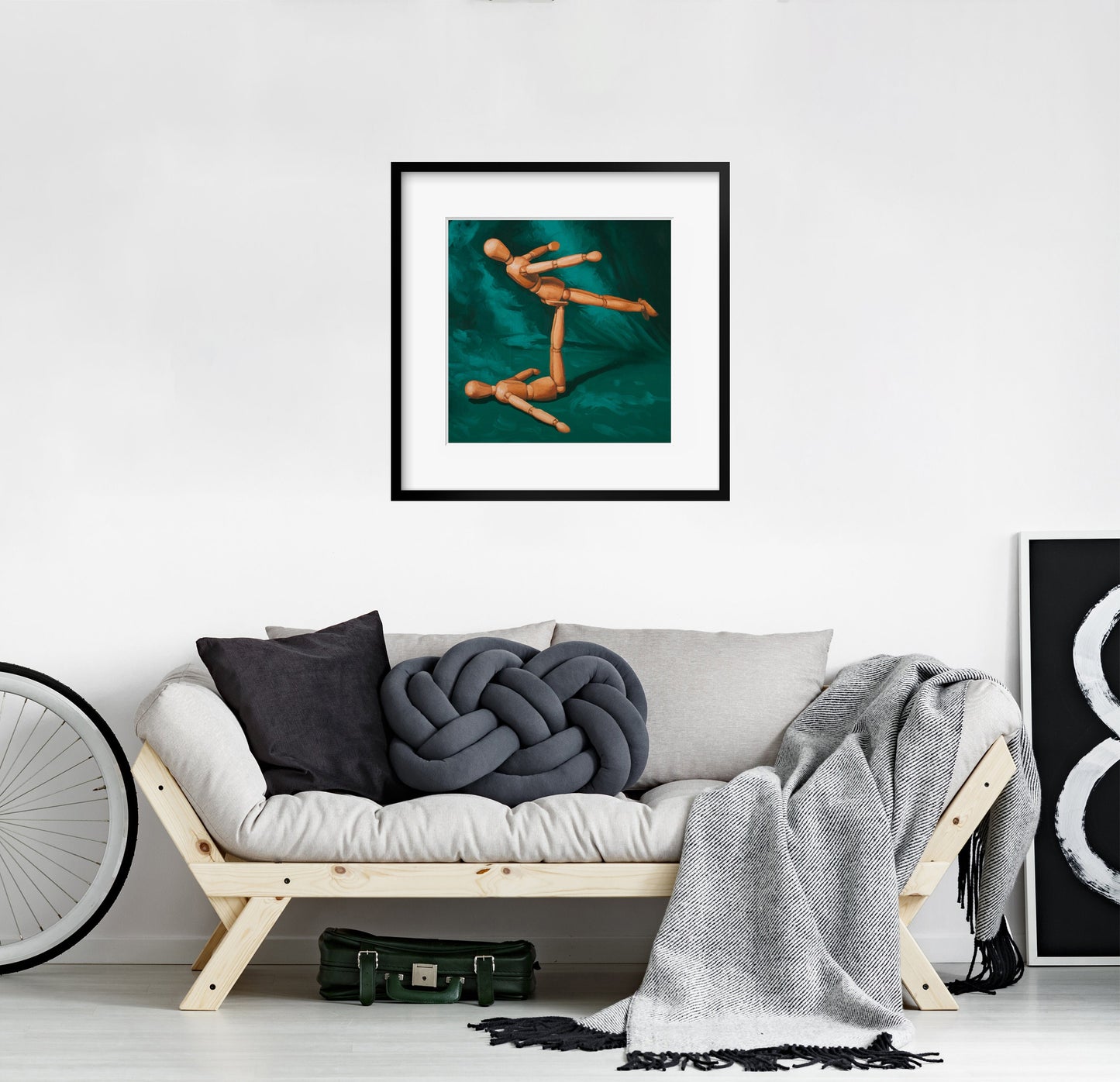 Mannequin Gymnastics - Art Print