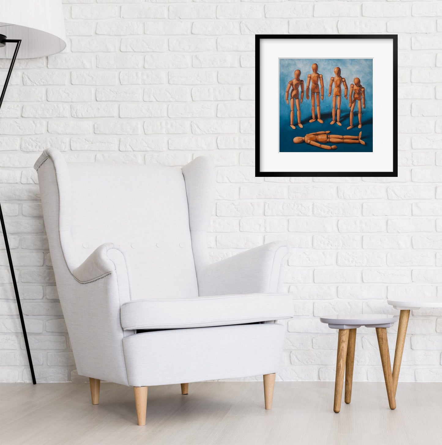 Mannequin Creepy Cute - Art Print