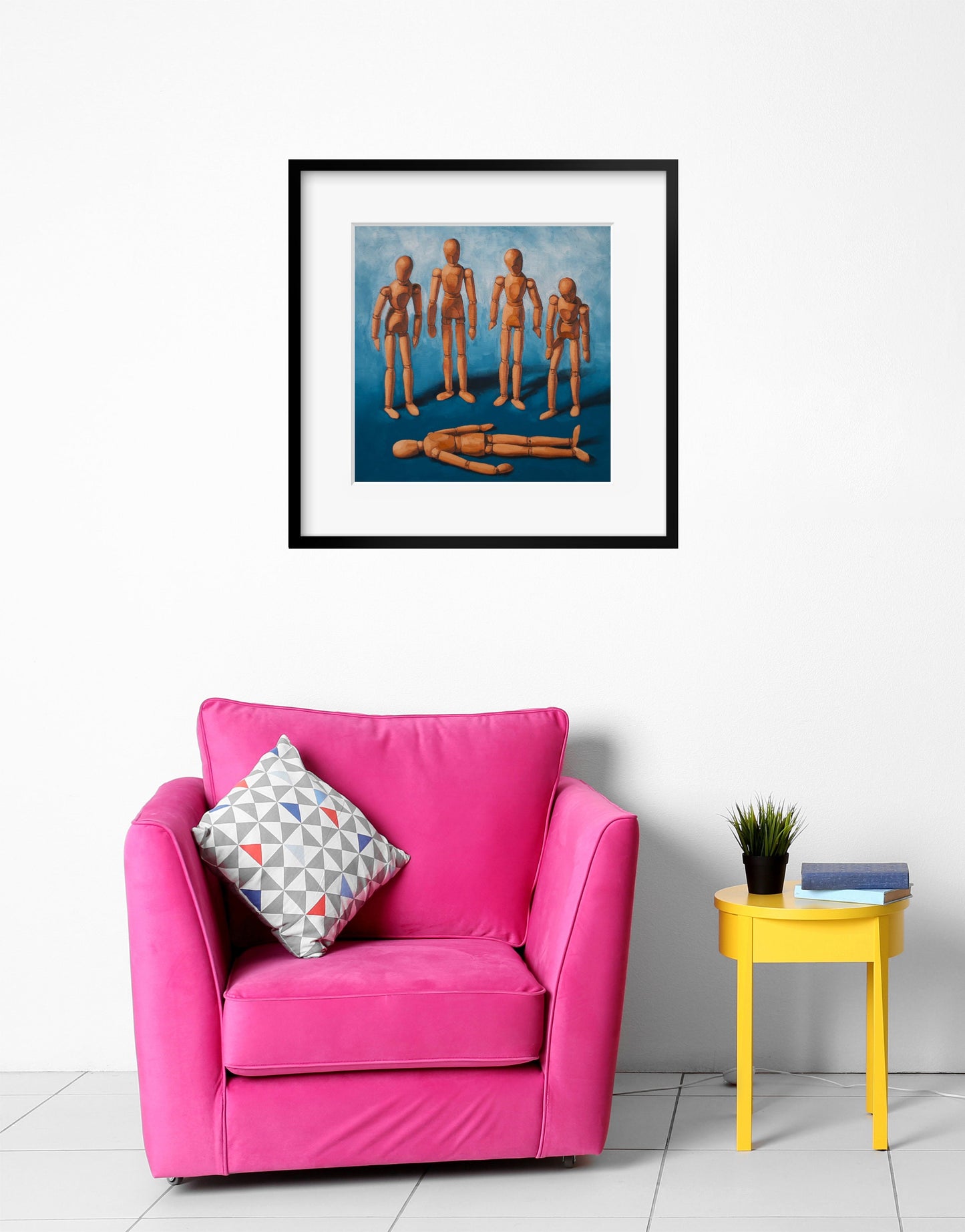 Mannequin Creepy Cute - Art Print