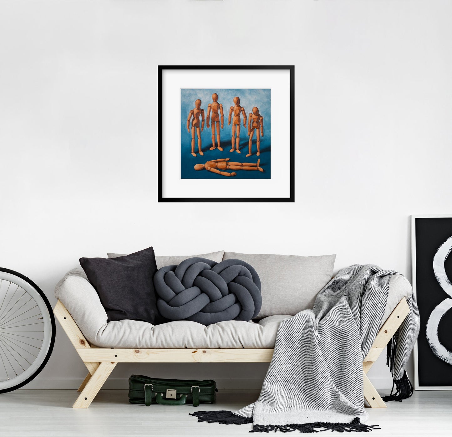 Mannequin Creepy Cute - Art Print