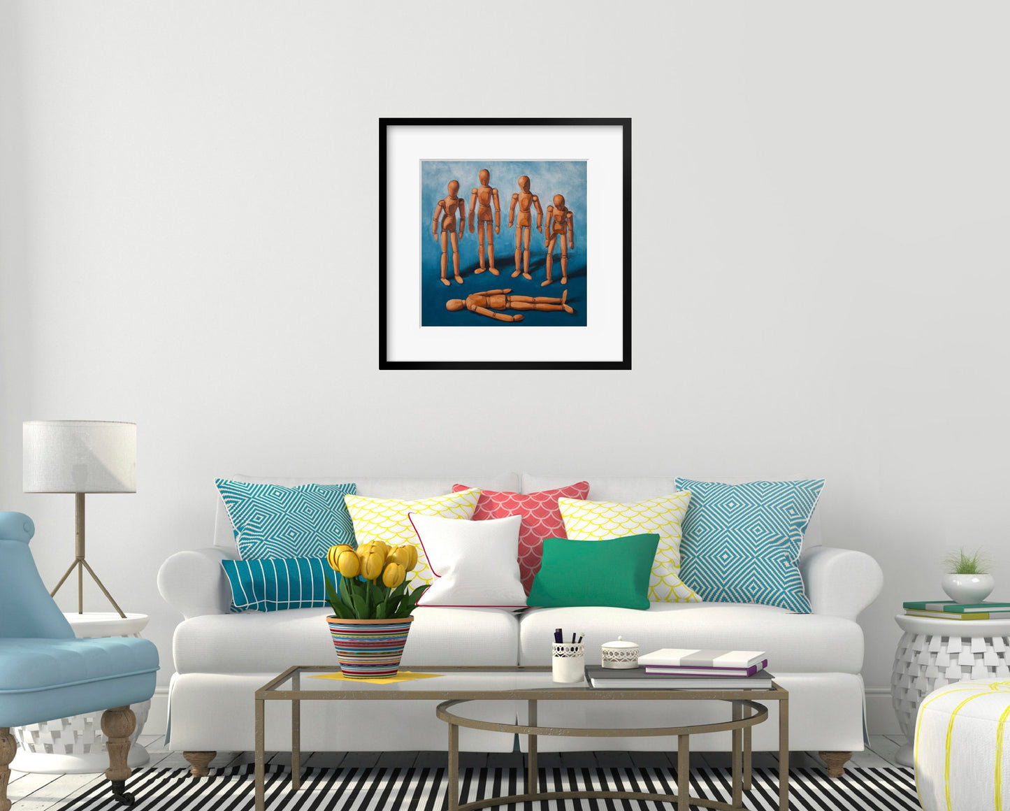 Mannequin Creepy Cute - Art Print