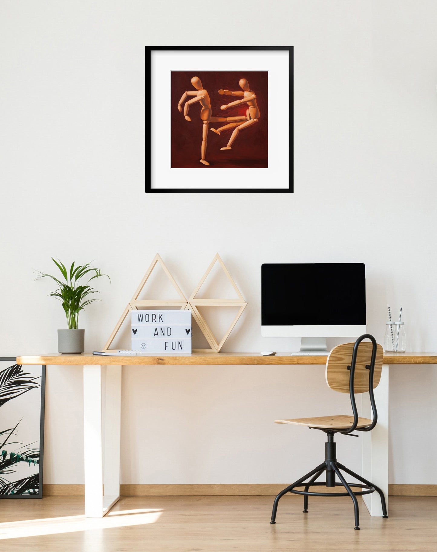 Mannequin Fight Club - Art Print