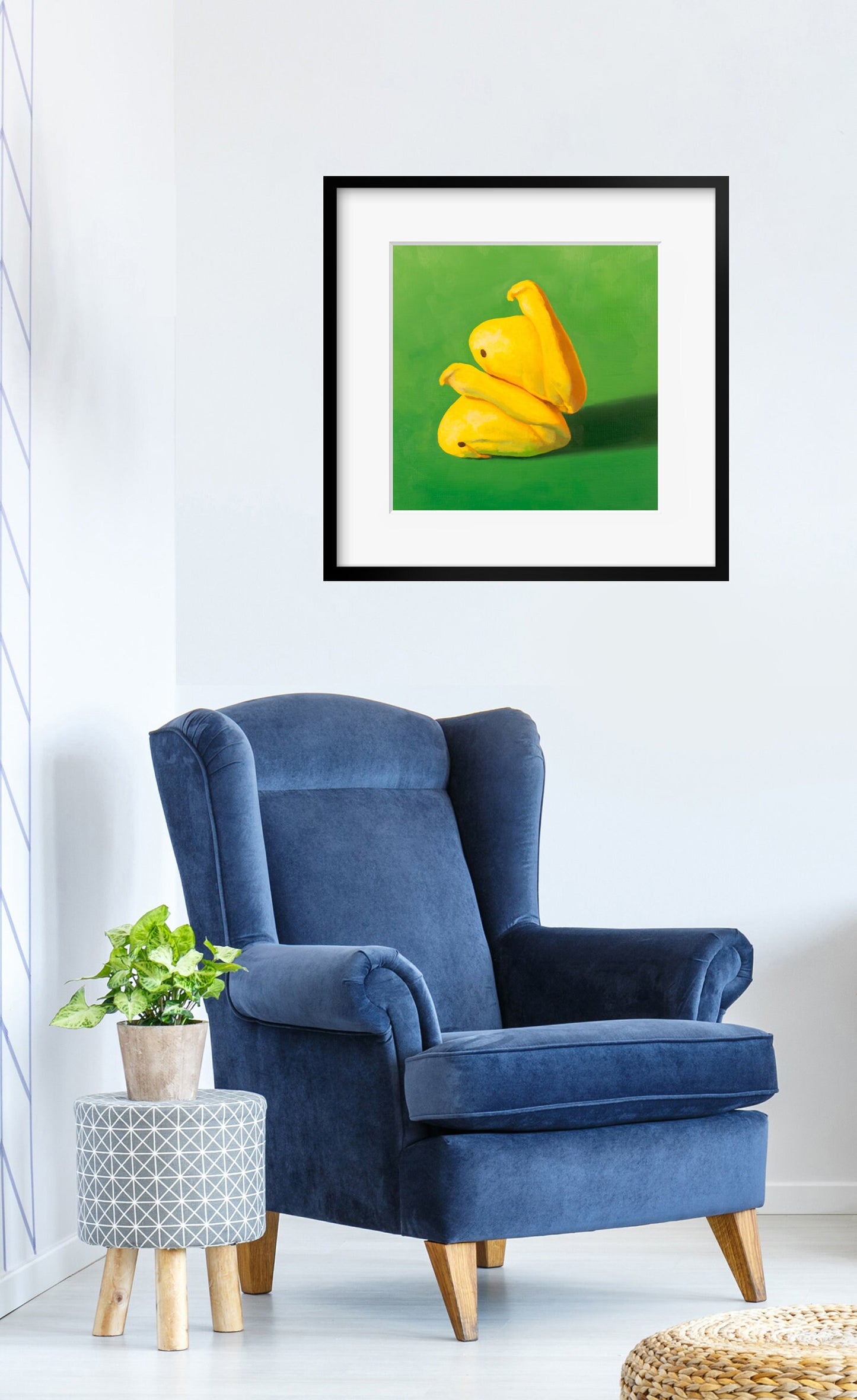 Kink Peeps Art Print from oil painting - sex positive kinky art makes great bachelorette party or bachelor party gift