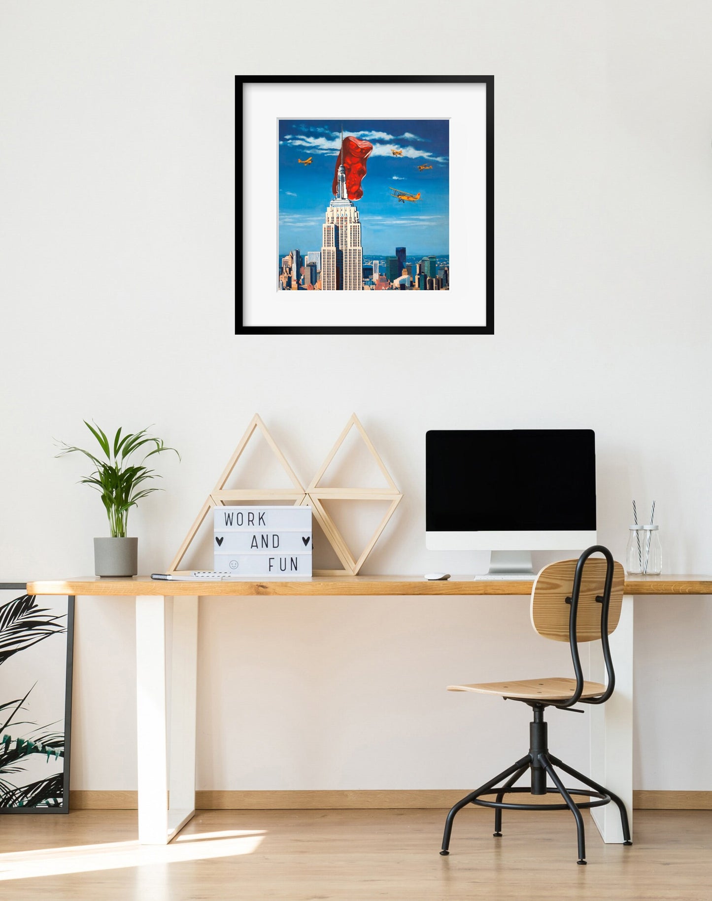 Gummy Bear King Kong - Art Print