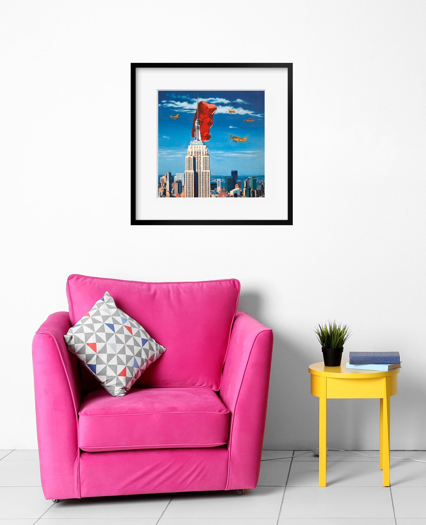 Gummy Bear King Kong - Art Print