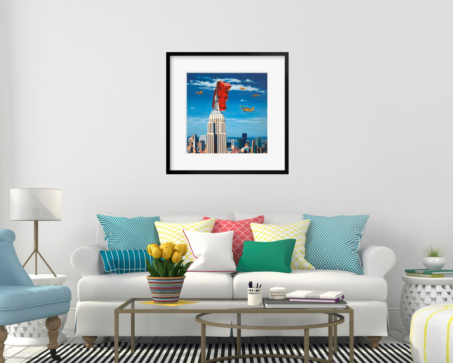 Gummy Bear King Kong - Art Print