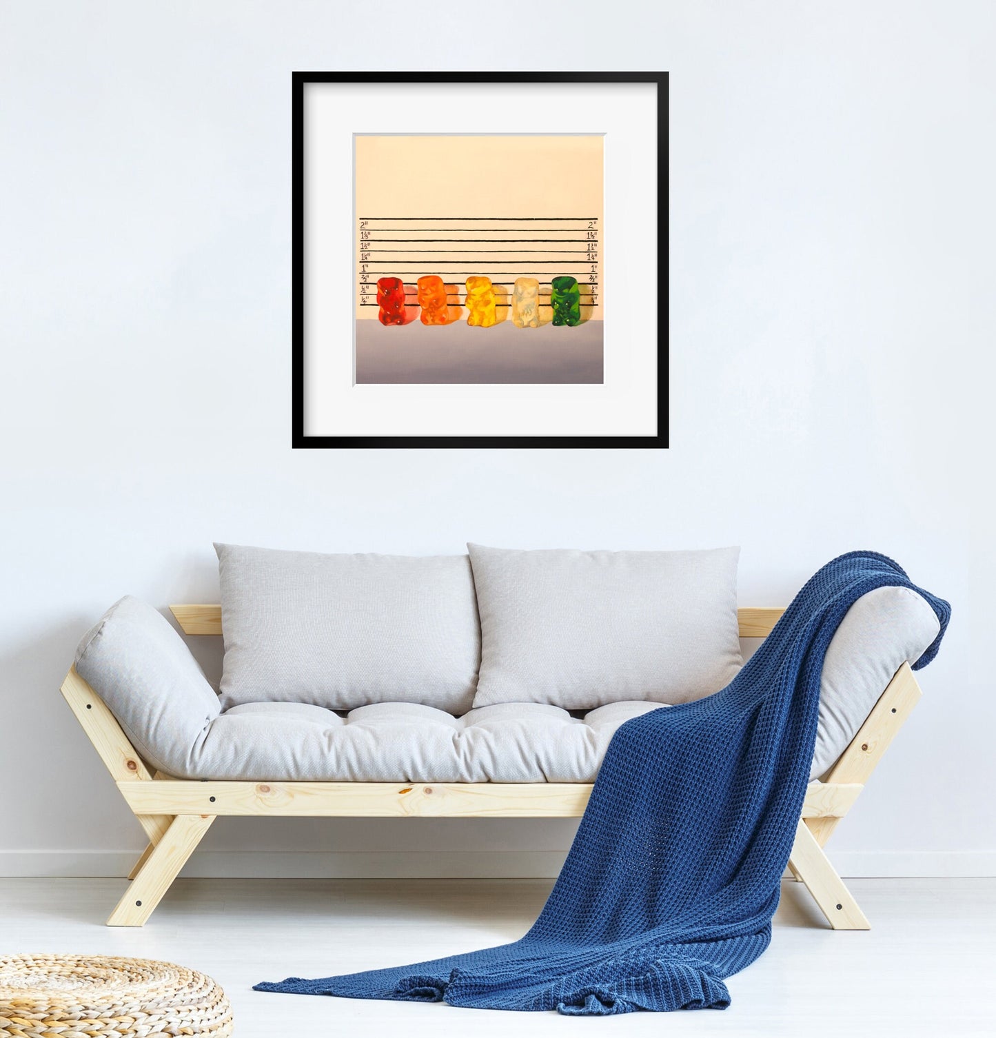 Gummy Bear Line Up - Art Print