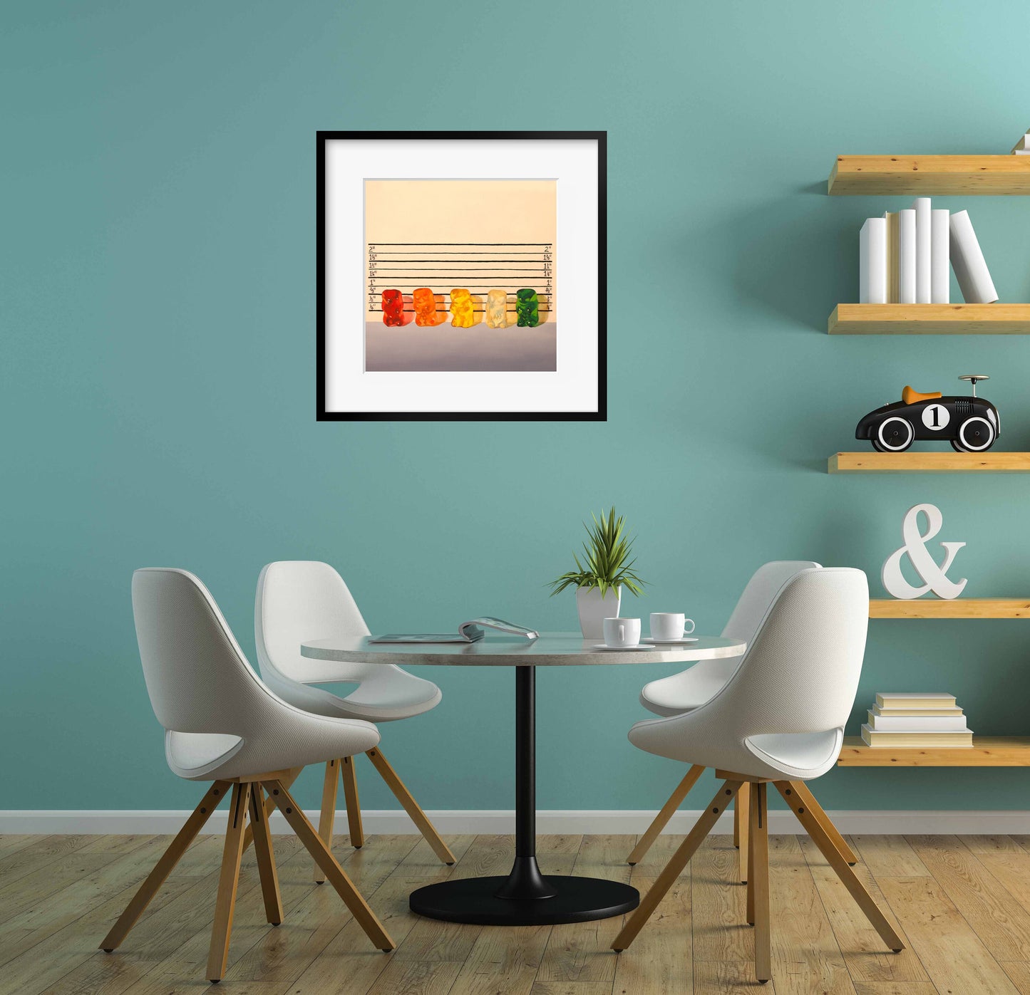 Gummy Bear Line Up - Art Print