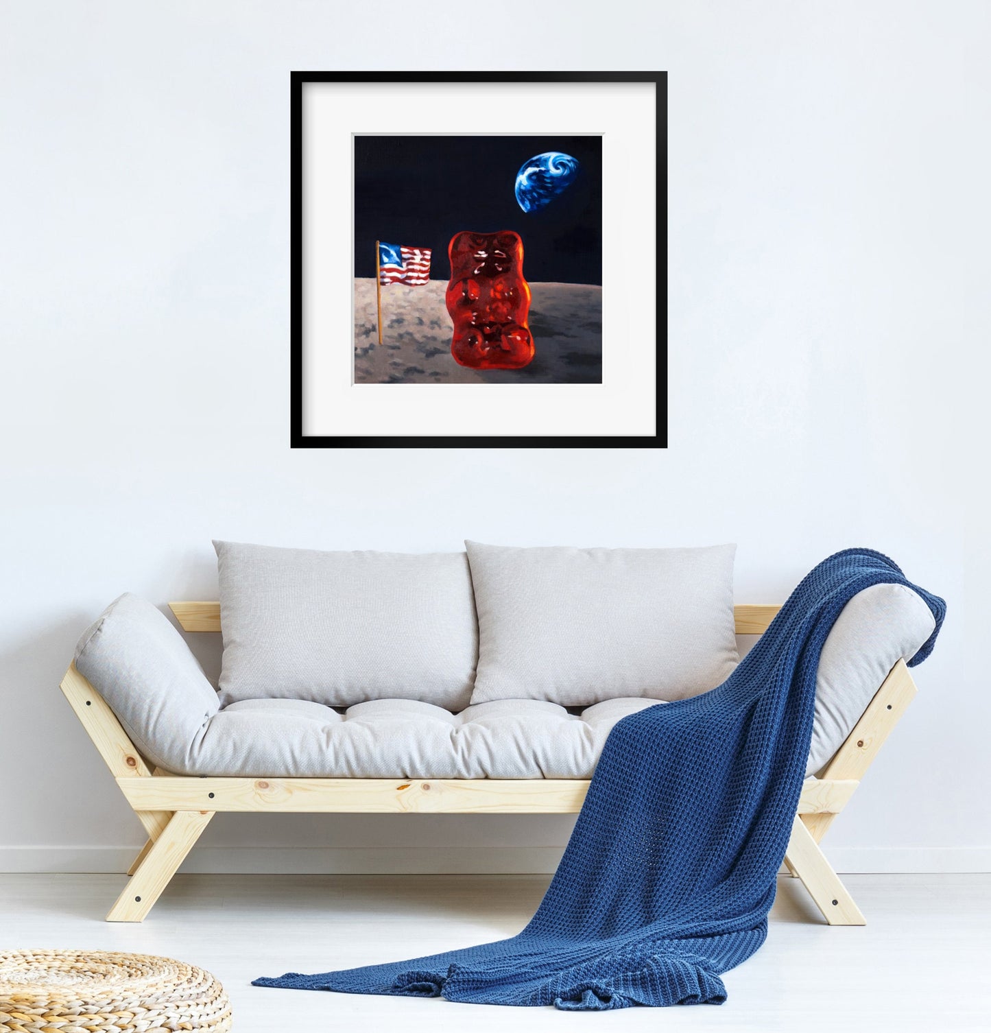 Gummy Bear Astronaut - Art Print