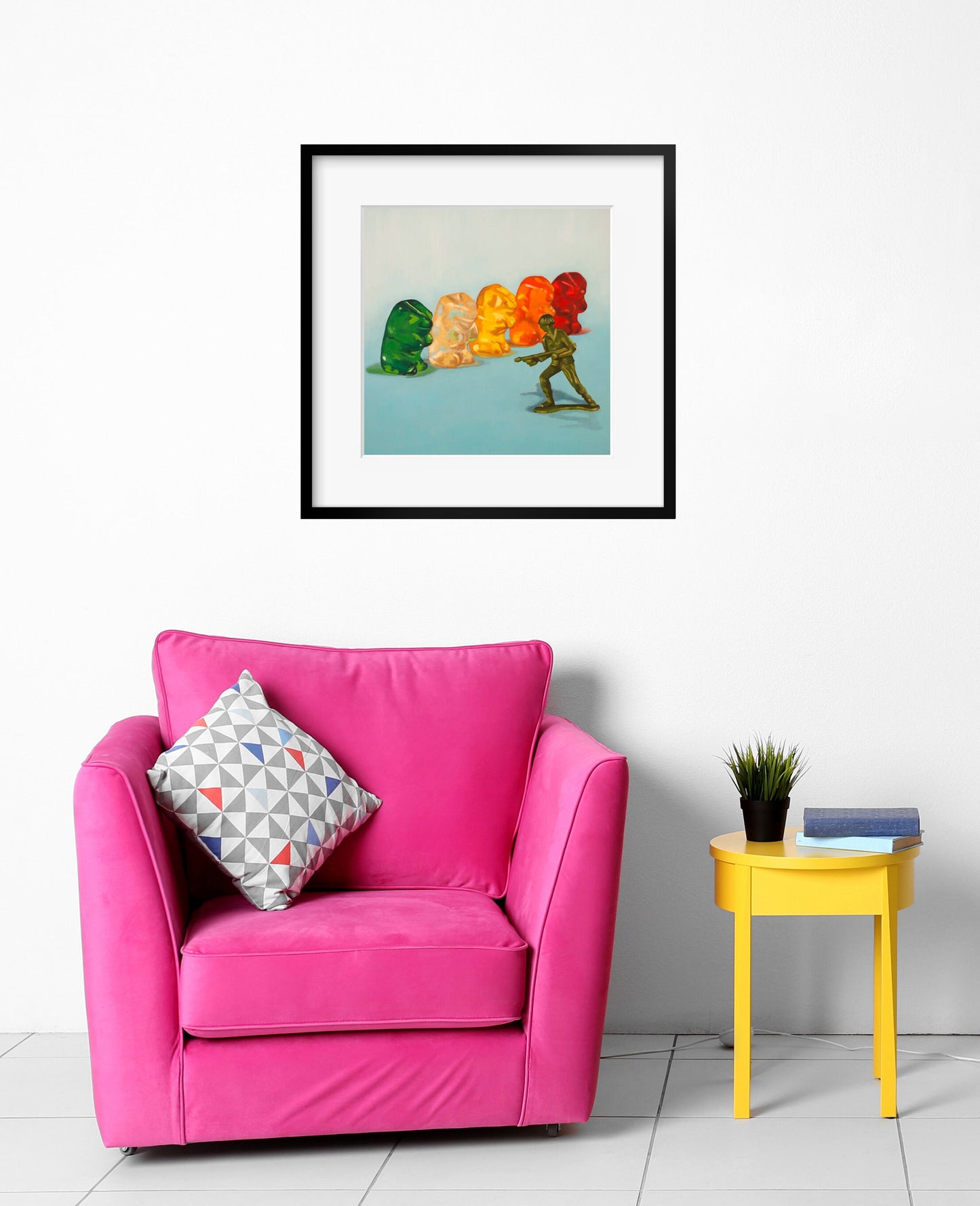 Gummy Bear Protest - Art Print