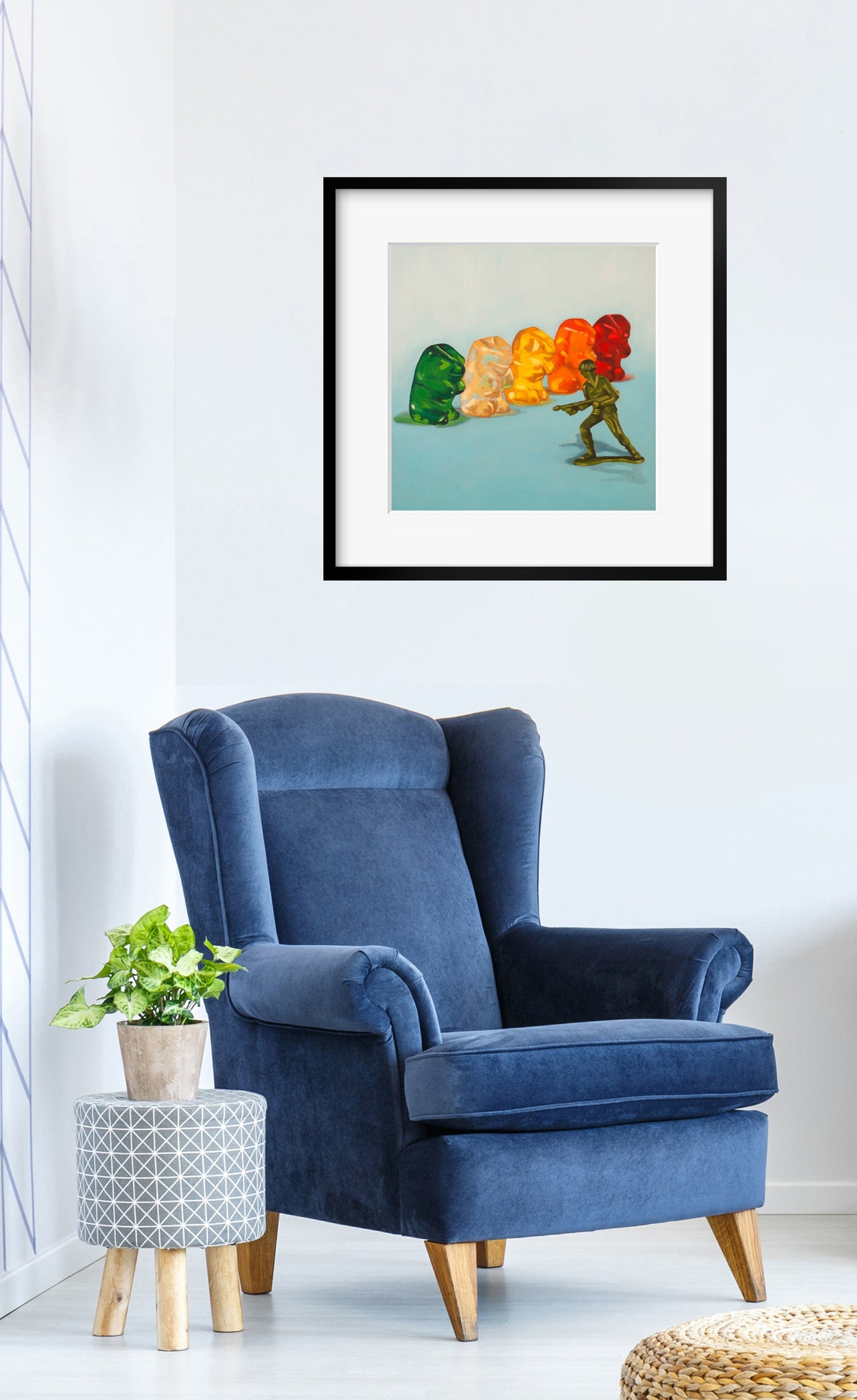 Gummy Bear Protest - Art Print