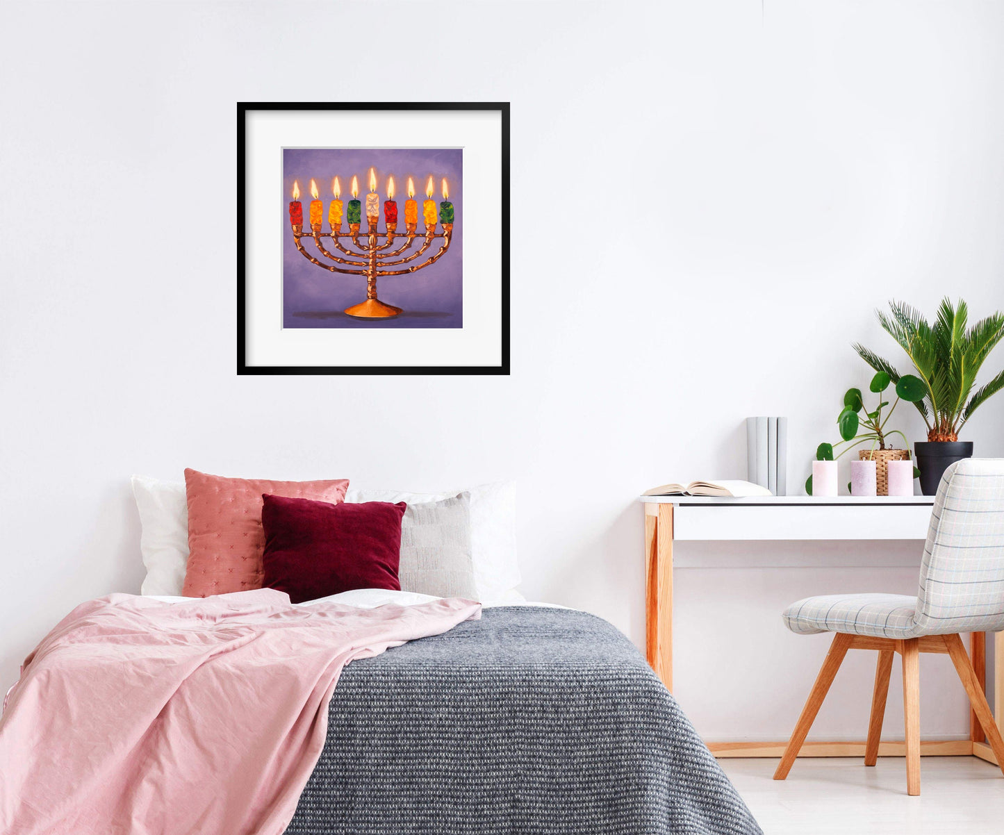 Gummy Bear Hanukkah - Art Print