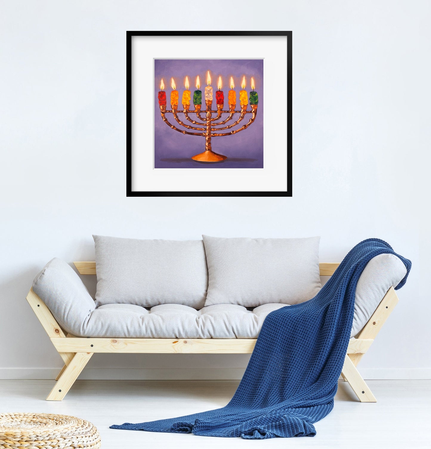 Gummy Bear Hanukkah - Art Print