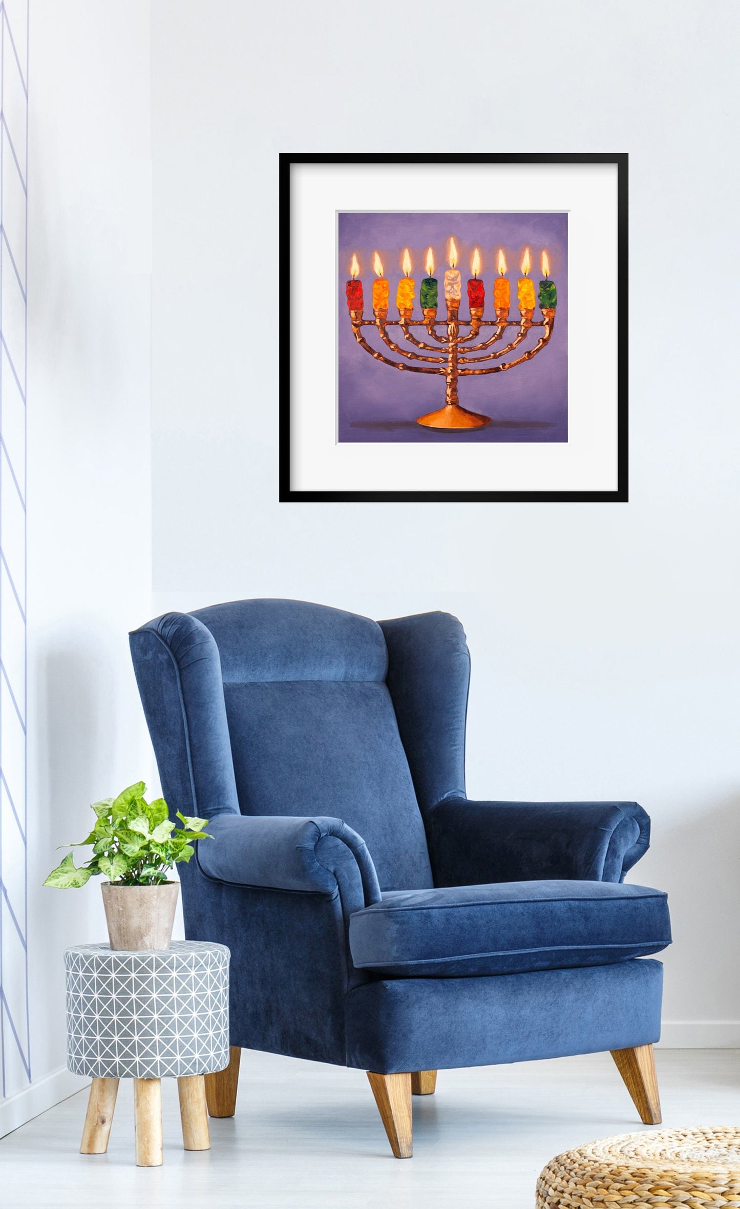 Gummy Bear Hanukkah - Art Print