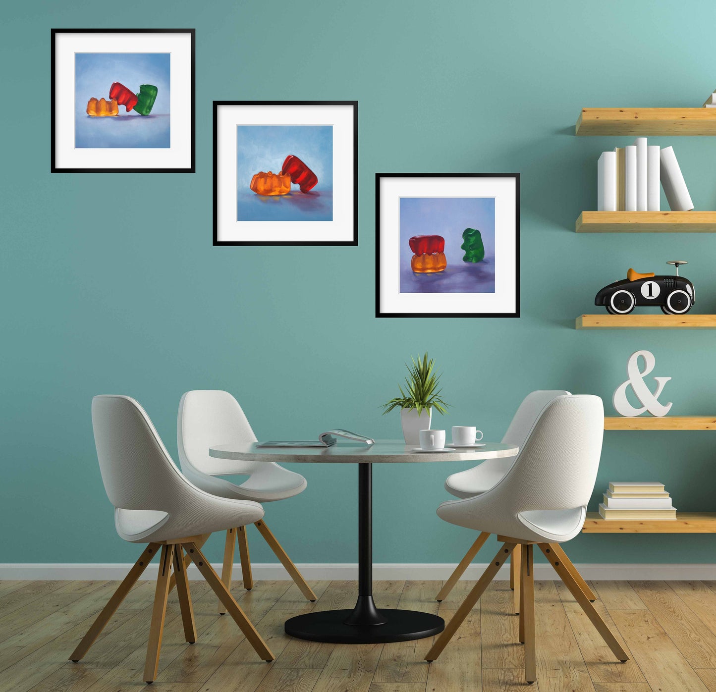 Sexy Gummy Bear Art - Set of 3 Prints