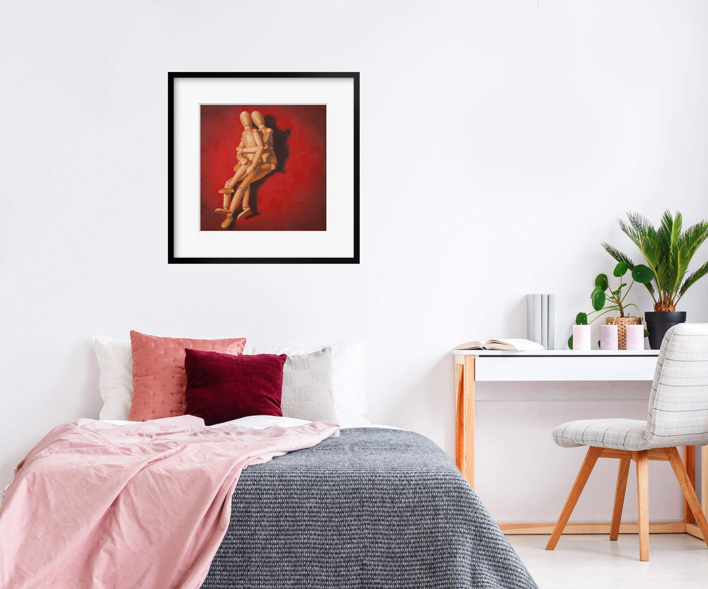 Mannequin Spooning - Art Print