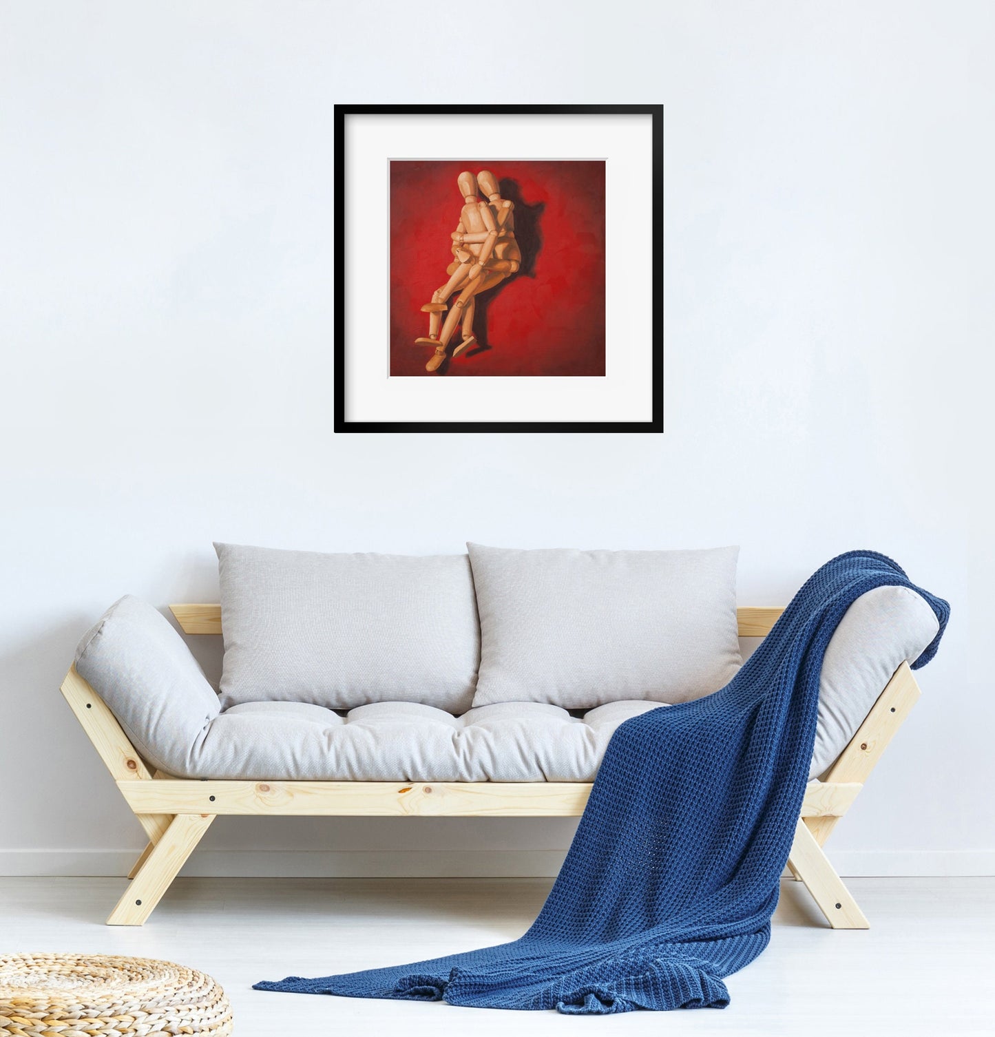 Mannequin Spooning - Art Print