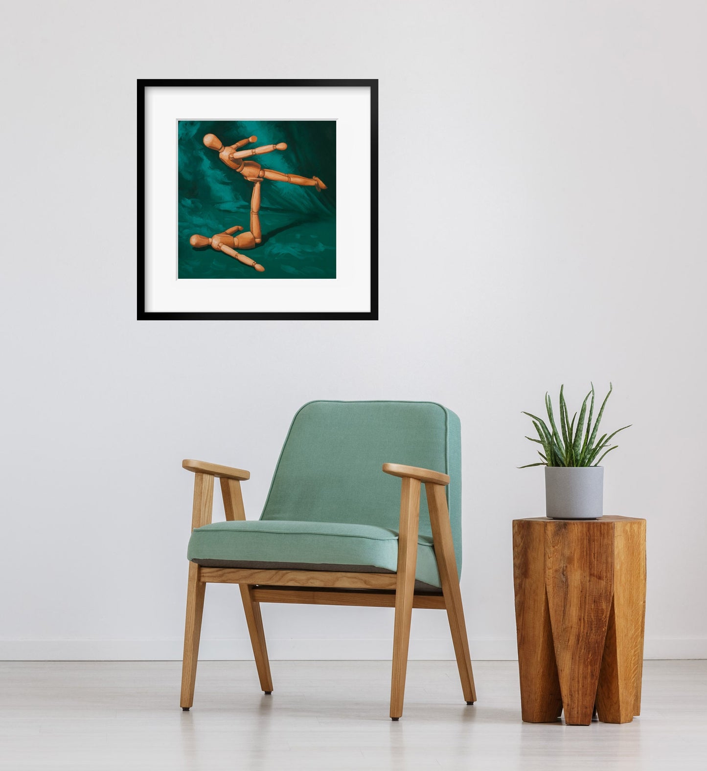 Mannequin Gymnastics - Art Print