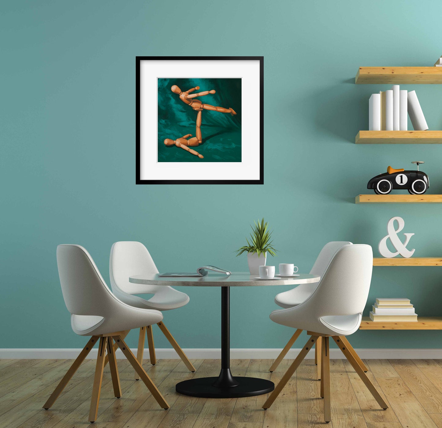 Mannequin Gymnastics - Art Print