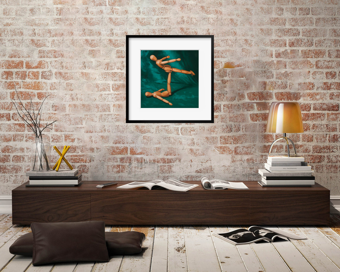 Mannequin Gymnastics - Art Print
