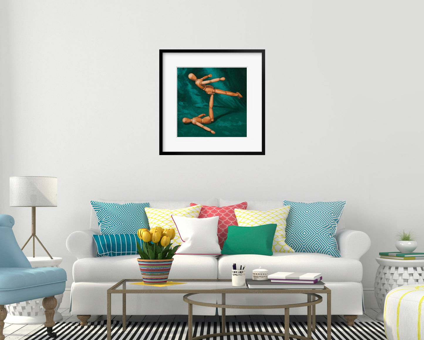 Mannequin Gymnastics - Art Print