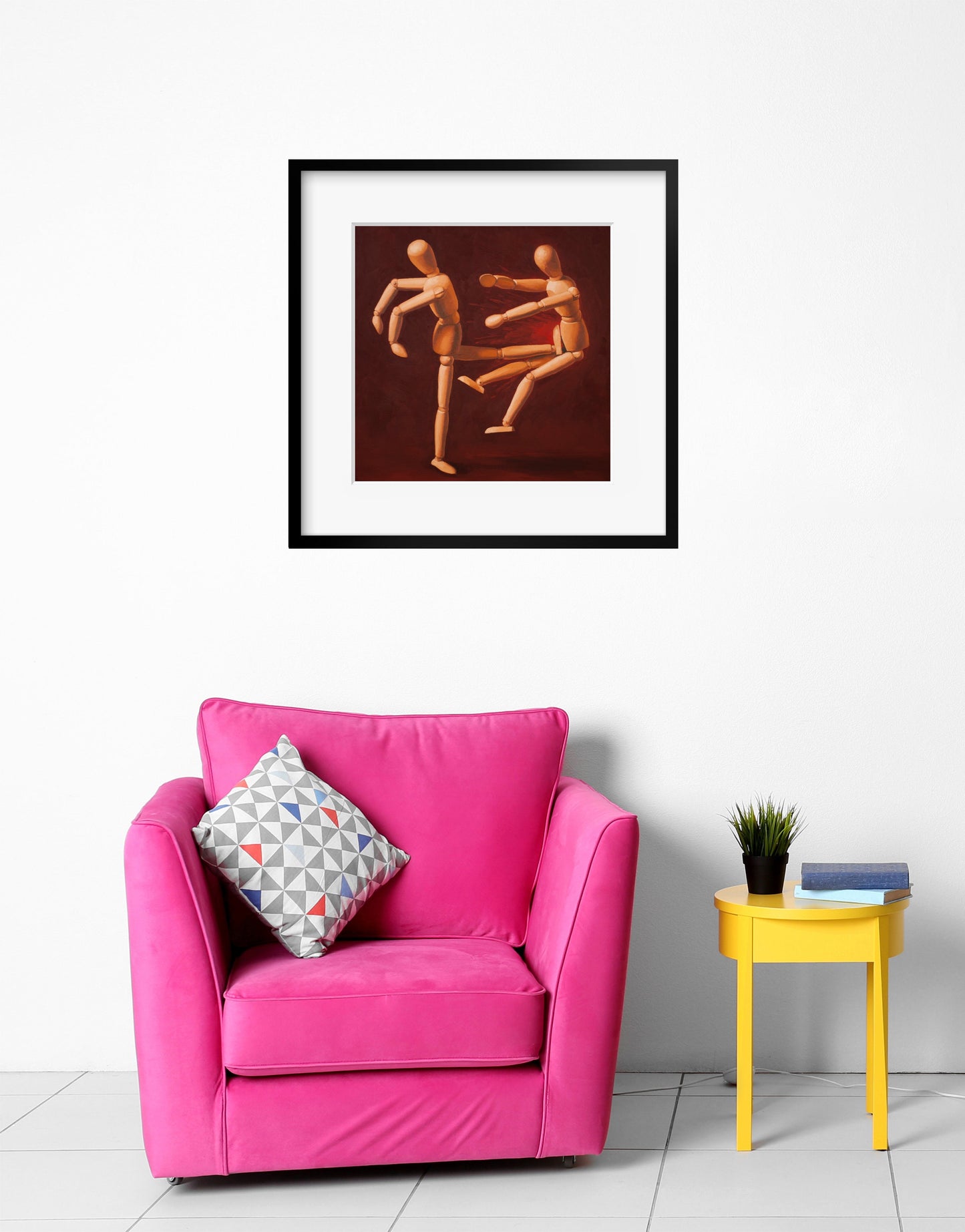 Mannequin Fight Club - Art Print