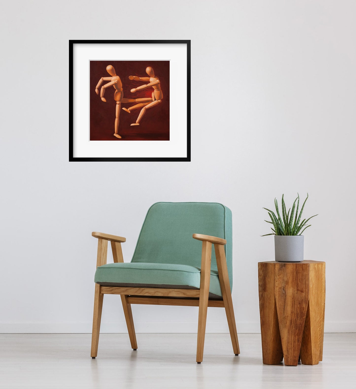 Mannequin Fight Club - Art Print