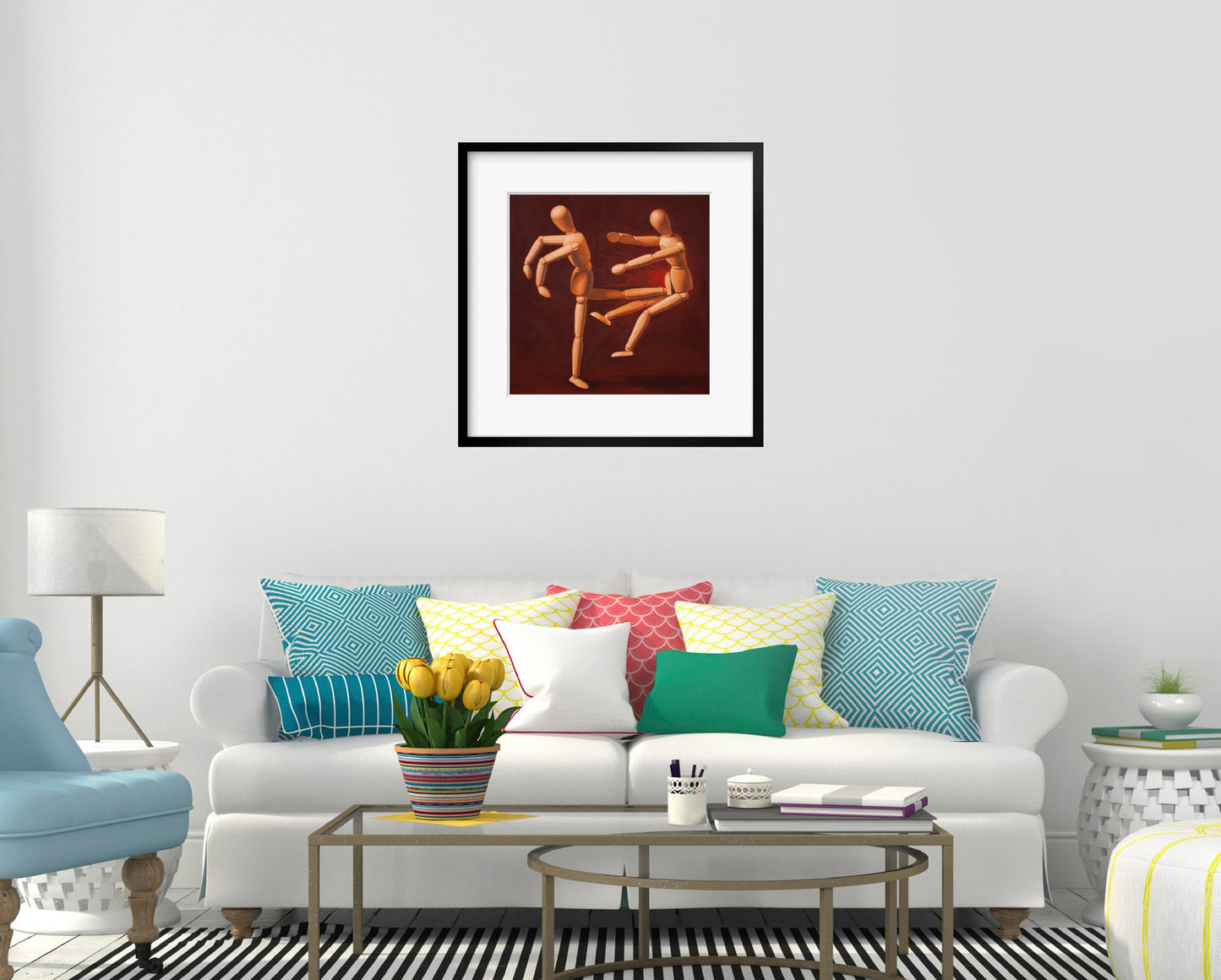 Mannequin Fight Club - Art Print