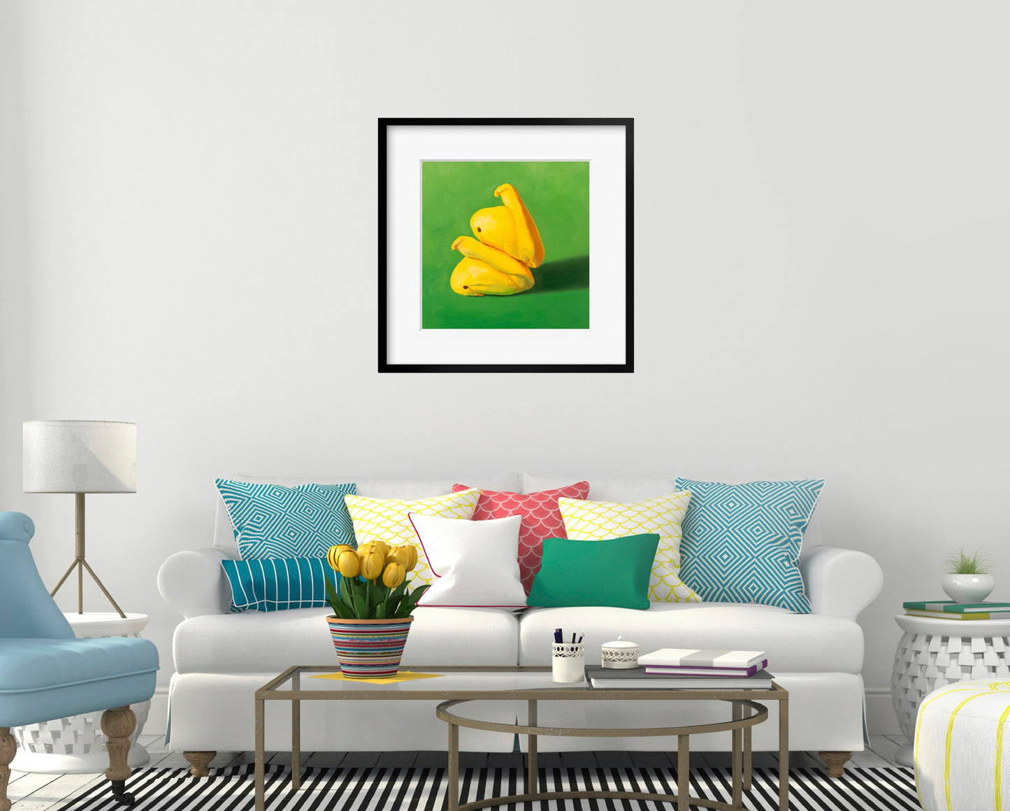 Kink Peeps Art Print from oil painting - sex positive kinky art makes great bachelorette party or bachelor party gift