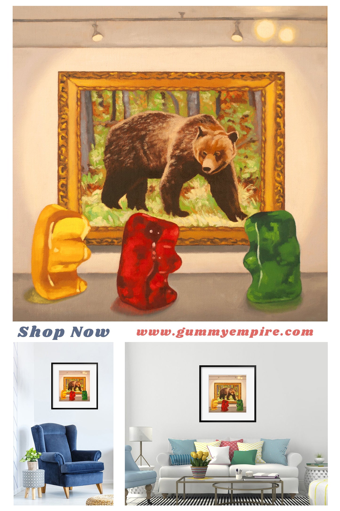 Gummy Bear Museum - Art Print