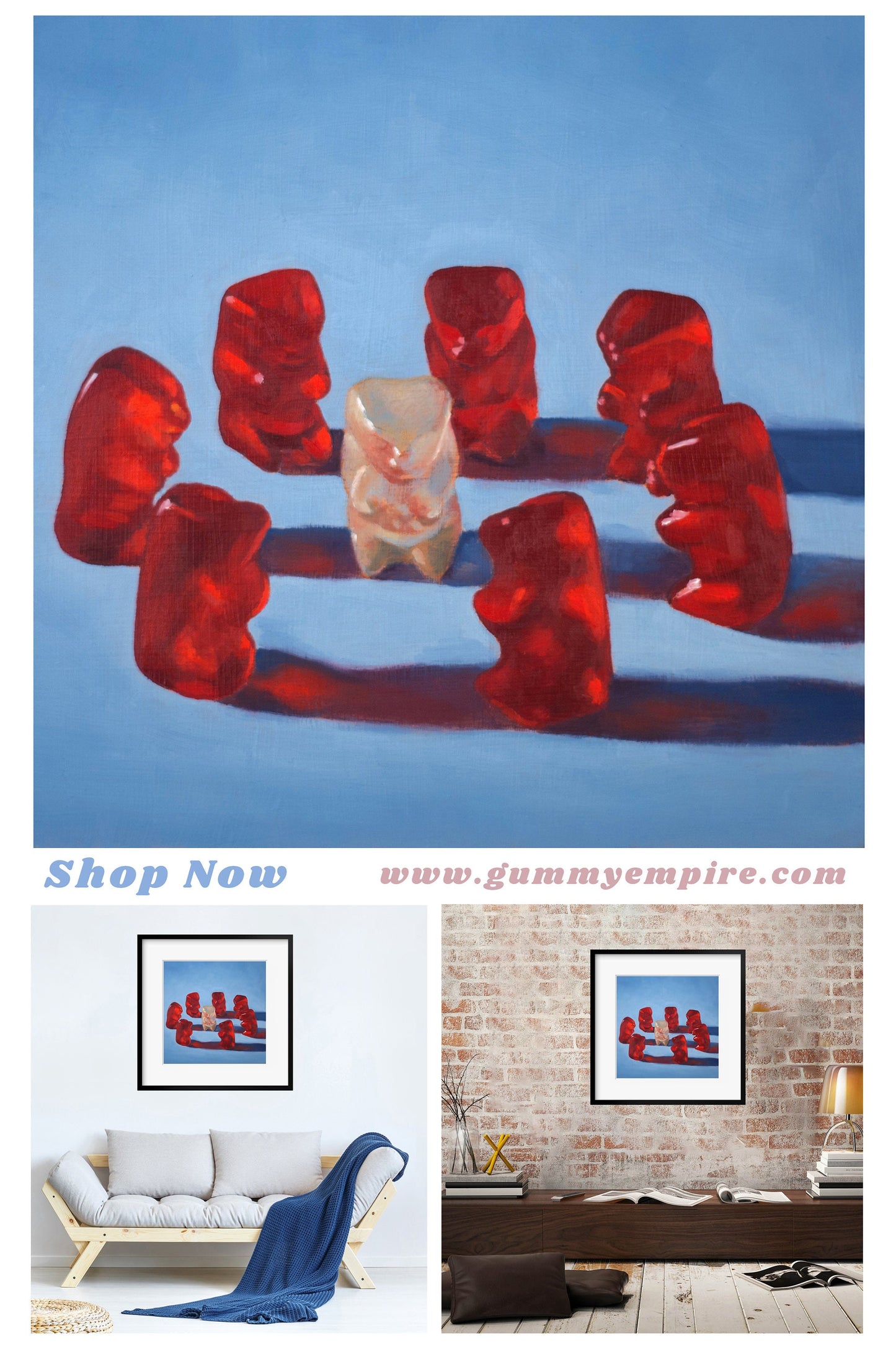 Gummy Bear Weird - Art Print