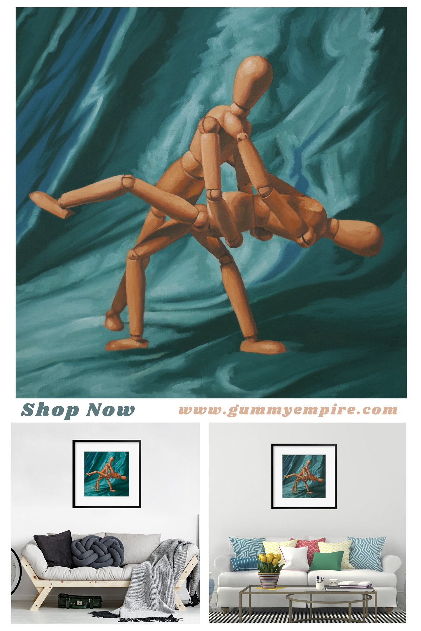 Mannequin Tango - Art Print