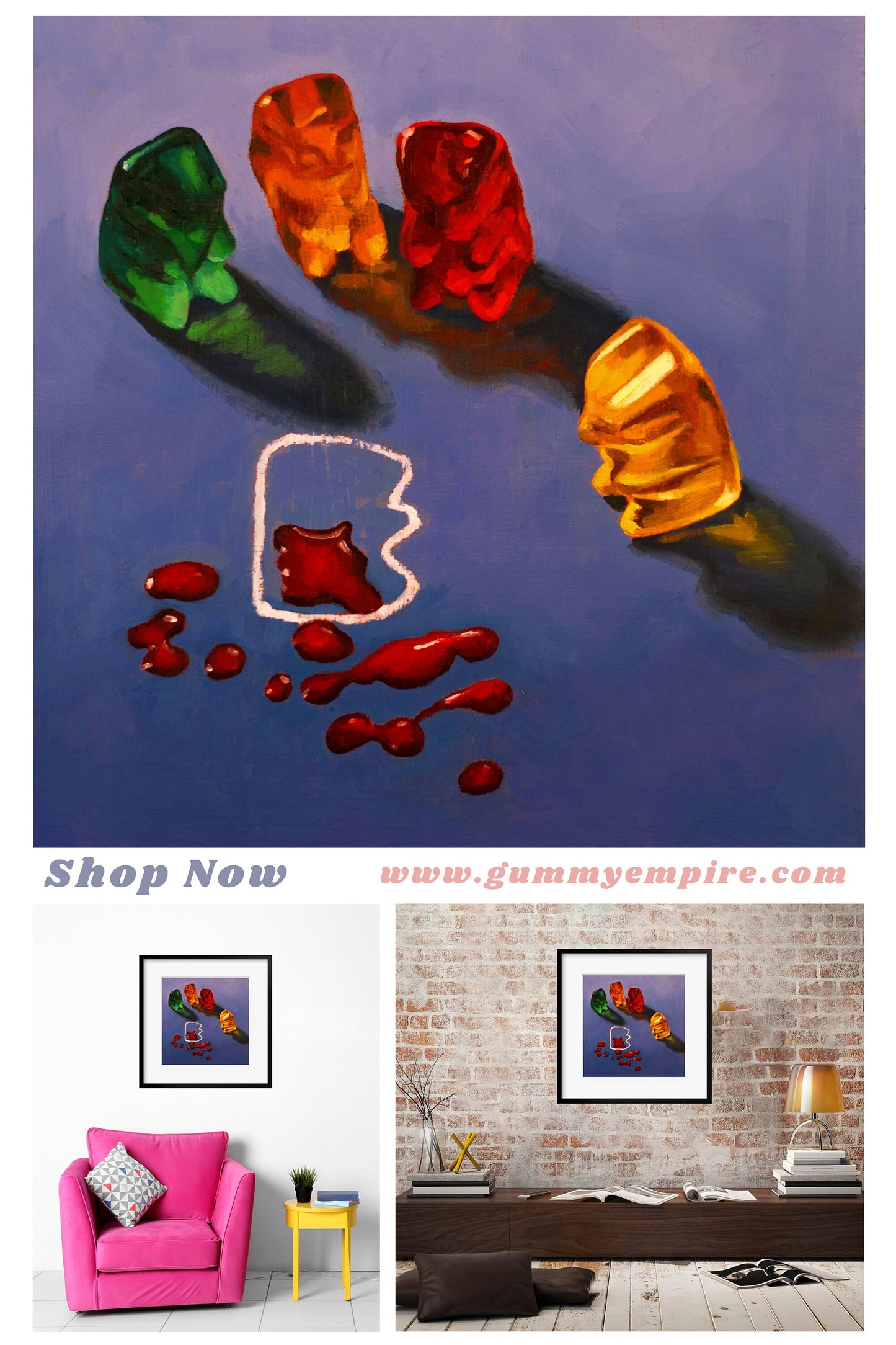 CSI Gummy Bear - Art Print