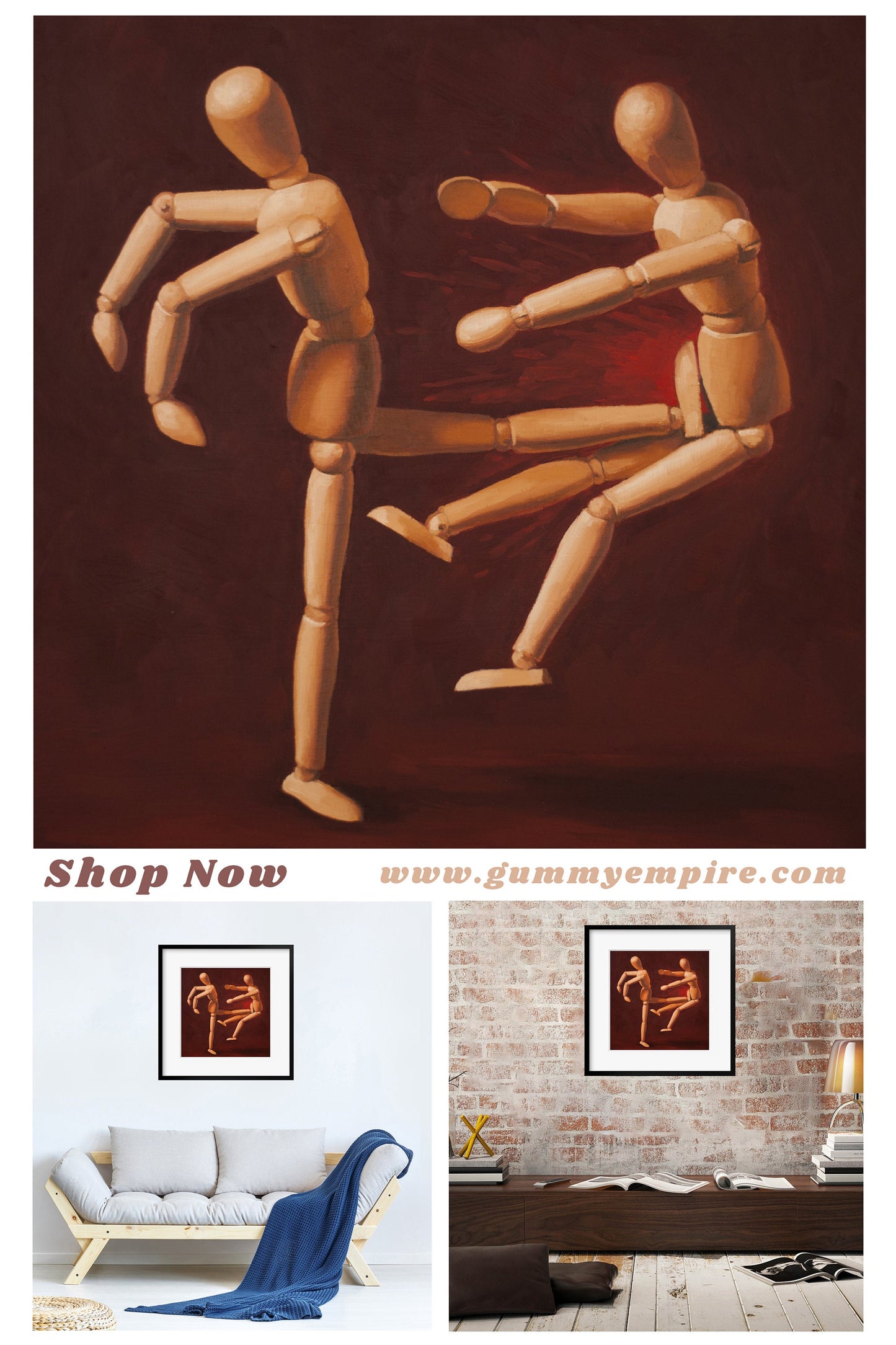 Mannequin Fight Club - Art Print