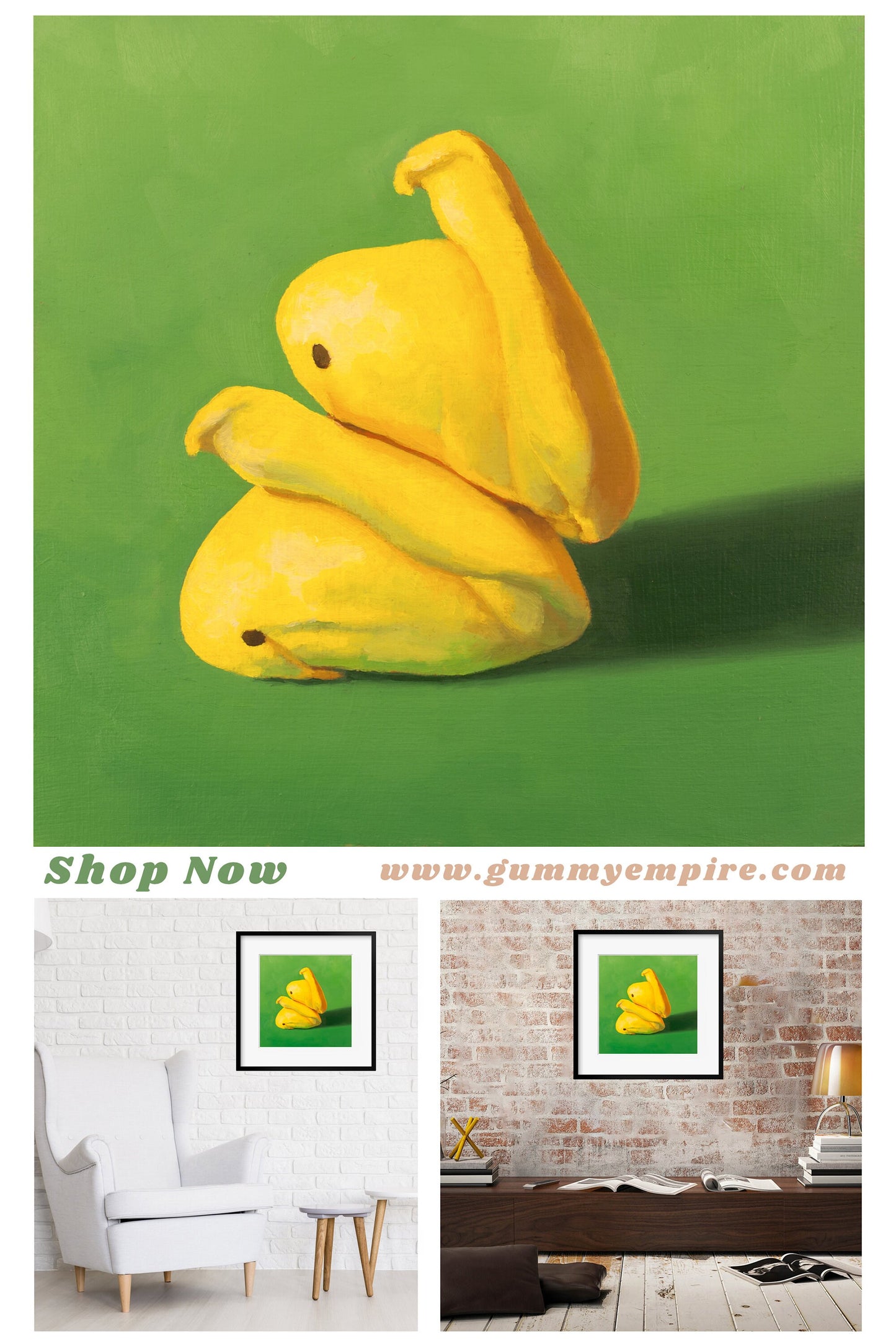 Kink Peeps Art Print from oil painting - sex positive kinky art makes great bachelorette party or bachelor party gift