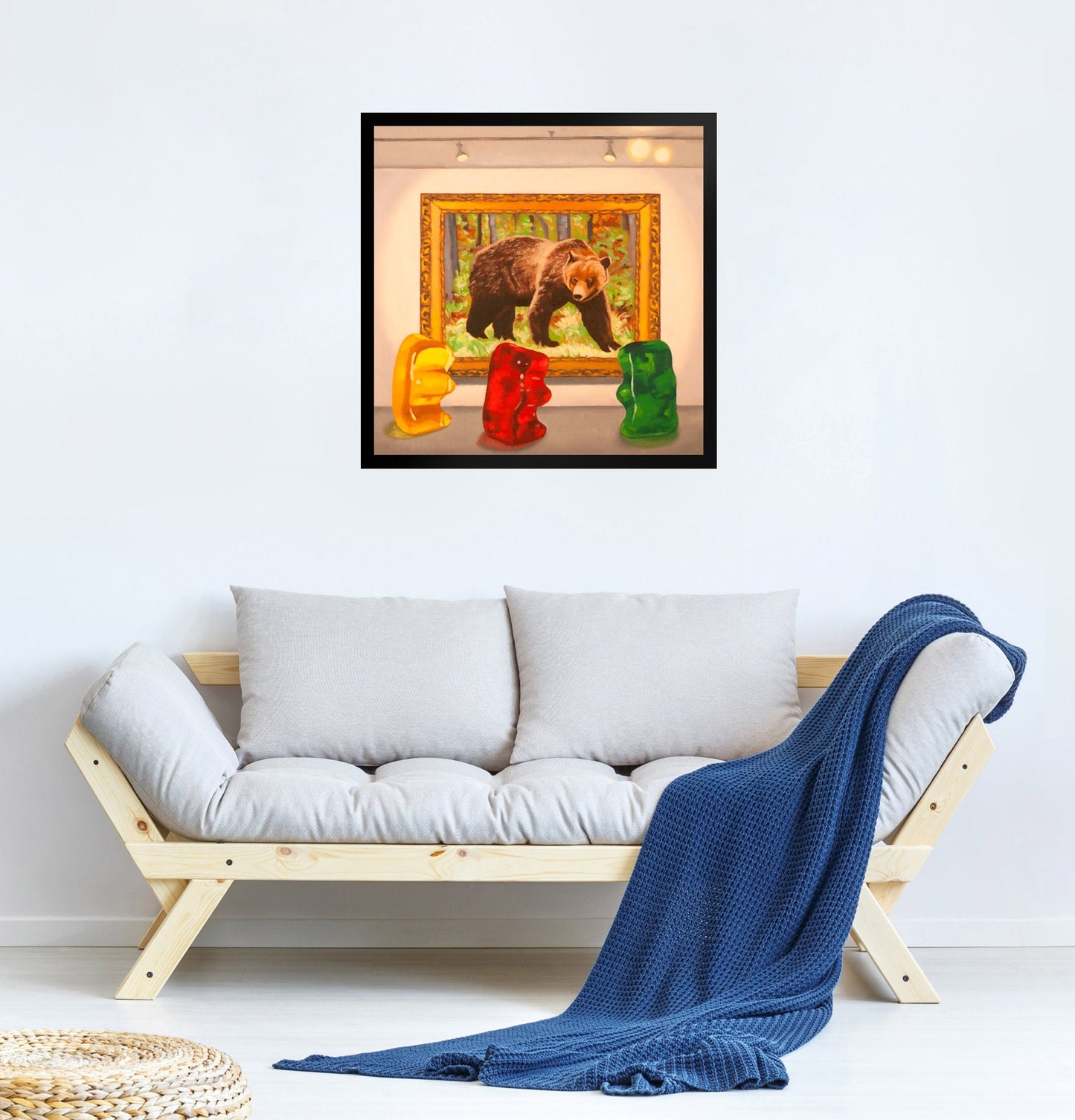 Gummy Bear Museum - Framed Art Print