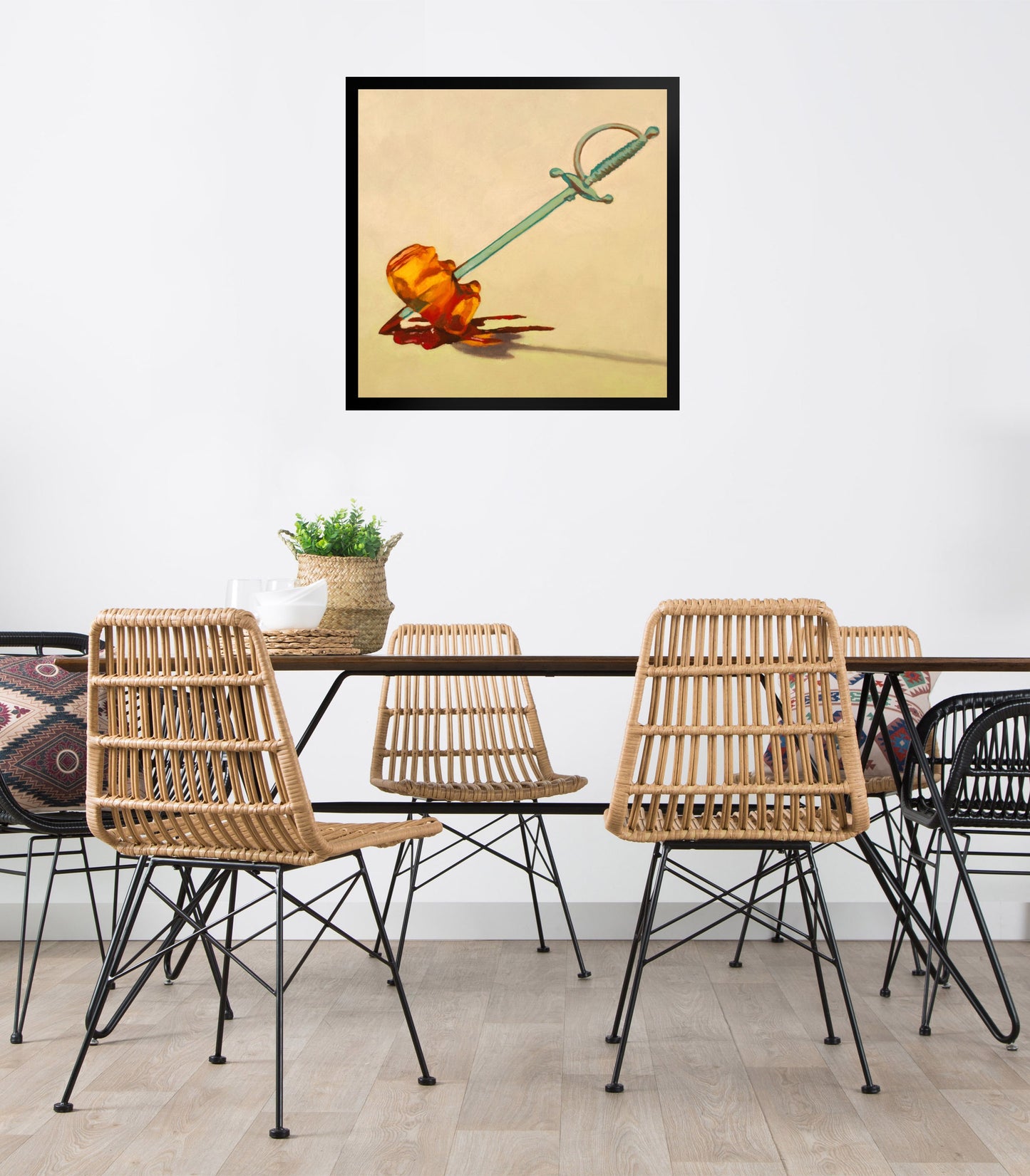 Gummy Bear Game Of Thrones - Framed Art Print
