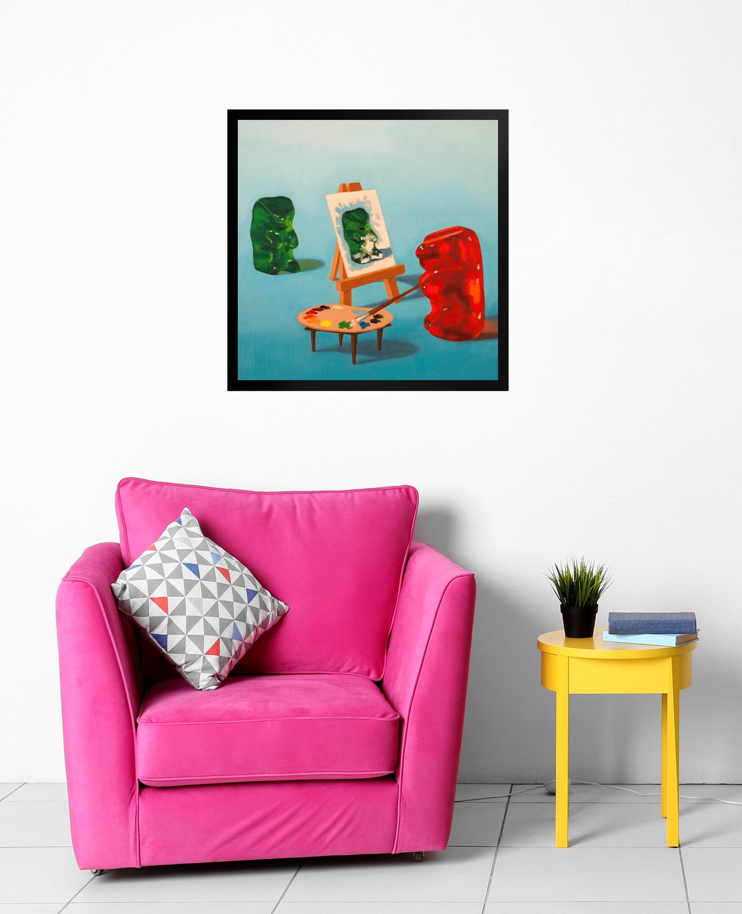 Gummy Bear Artist - Framed Art Print