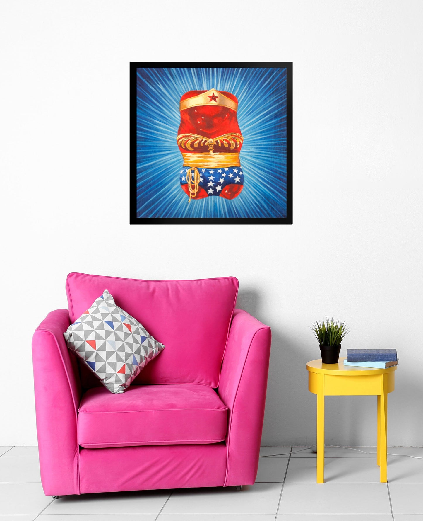 Wonder Gummy Bear - Framed Art Print