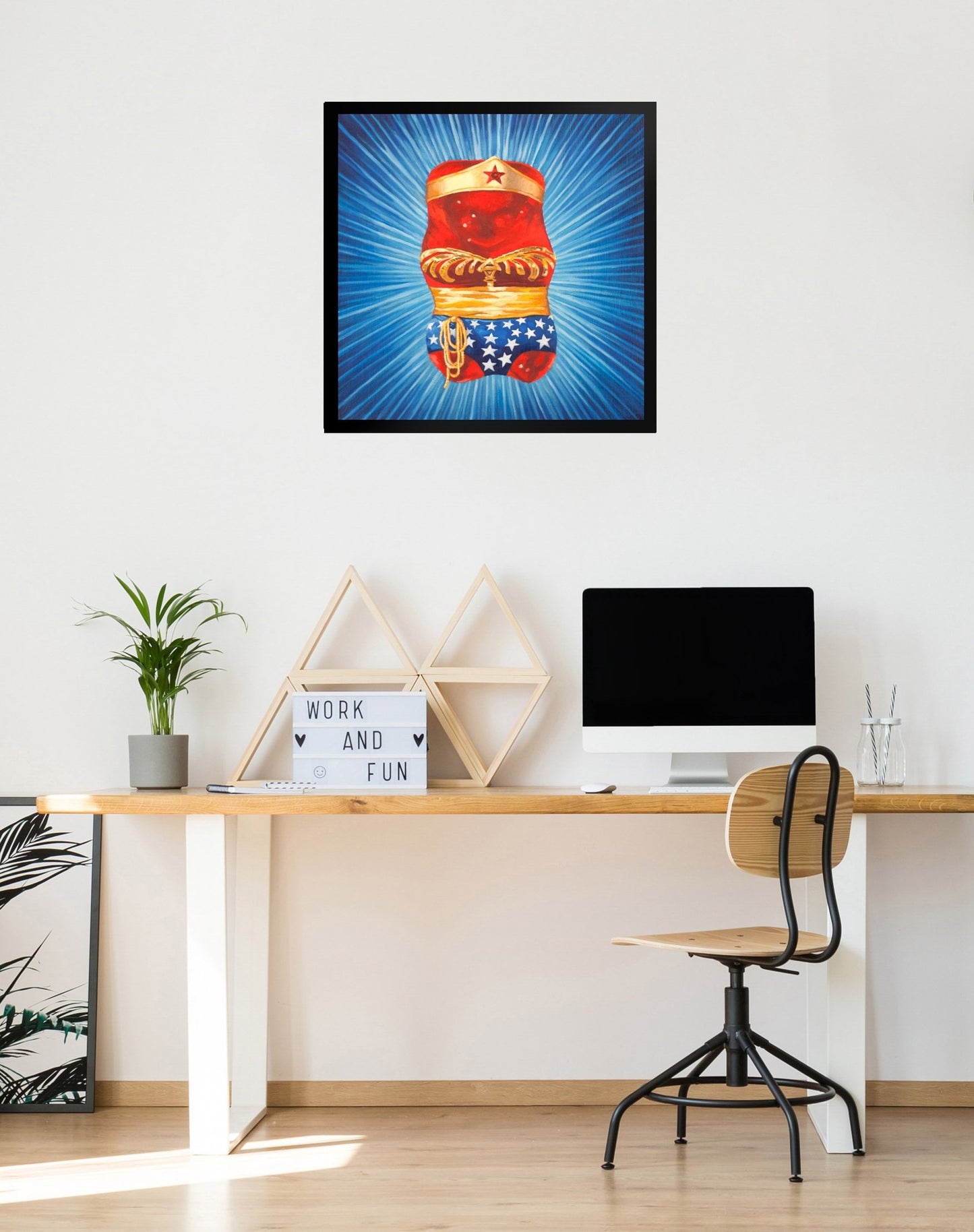 Wonder Gummy Bear - Framed Art Print