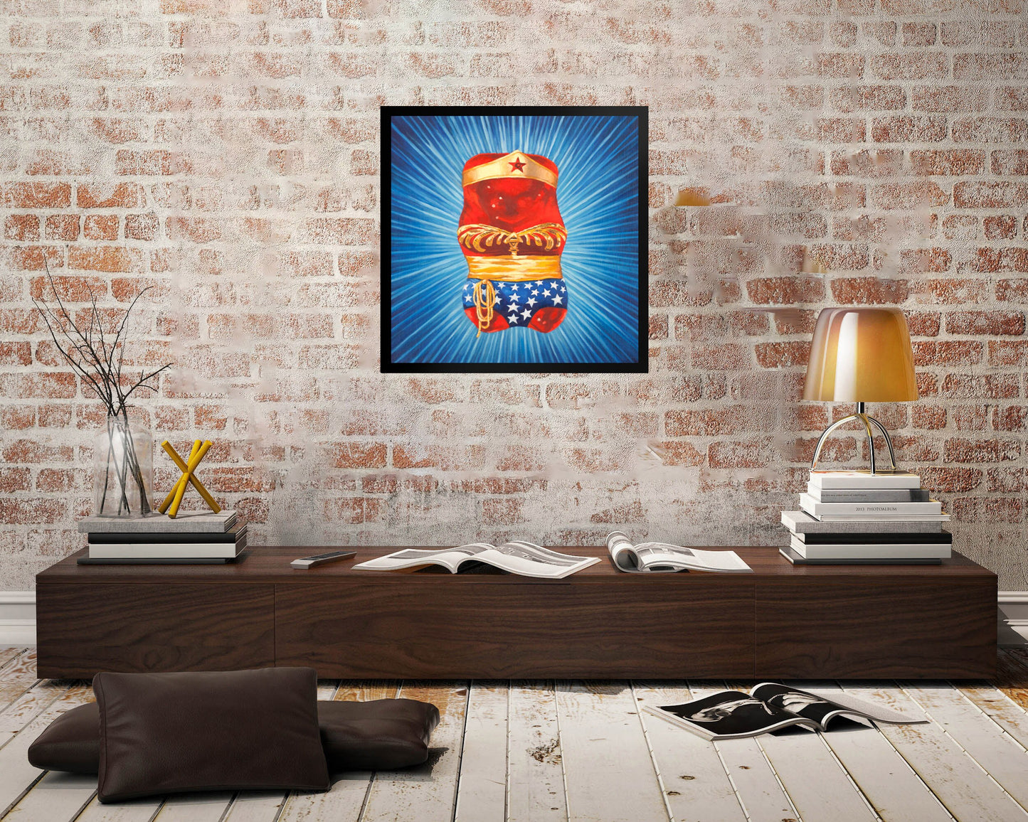 Wonder Gummy Bear - Framed Art Print